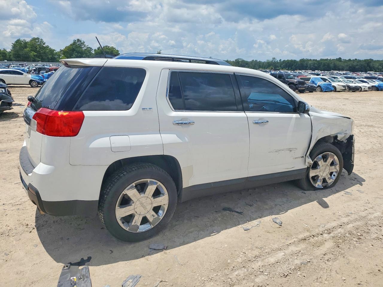 2014 Gmc Terrain Slt White vin: 2GKFLTE31E6172031