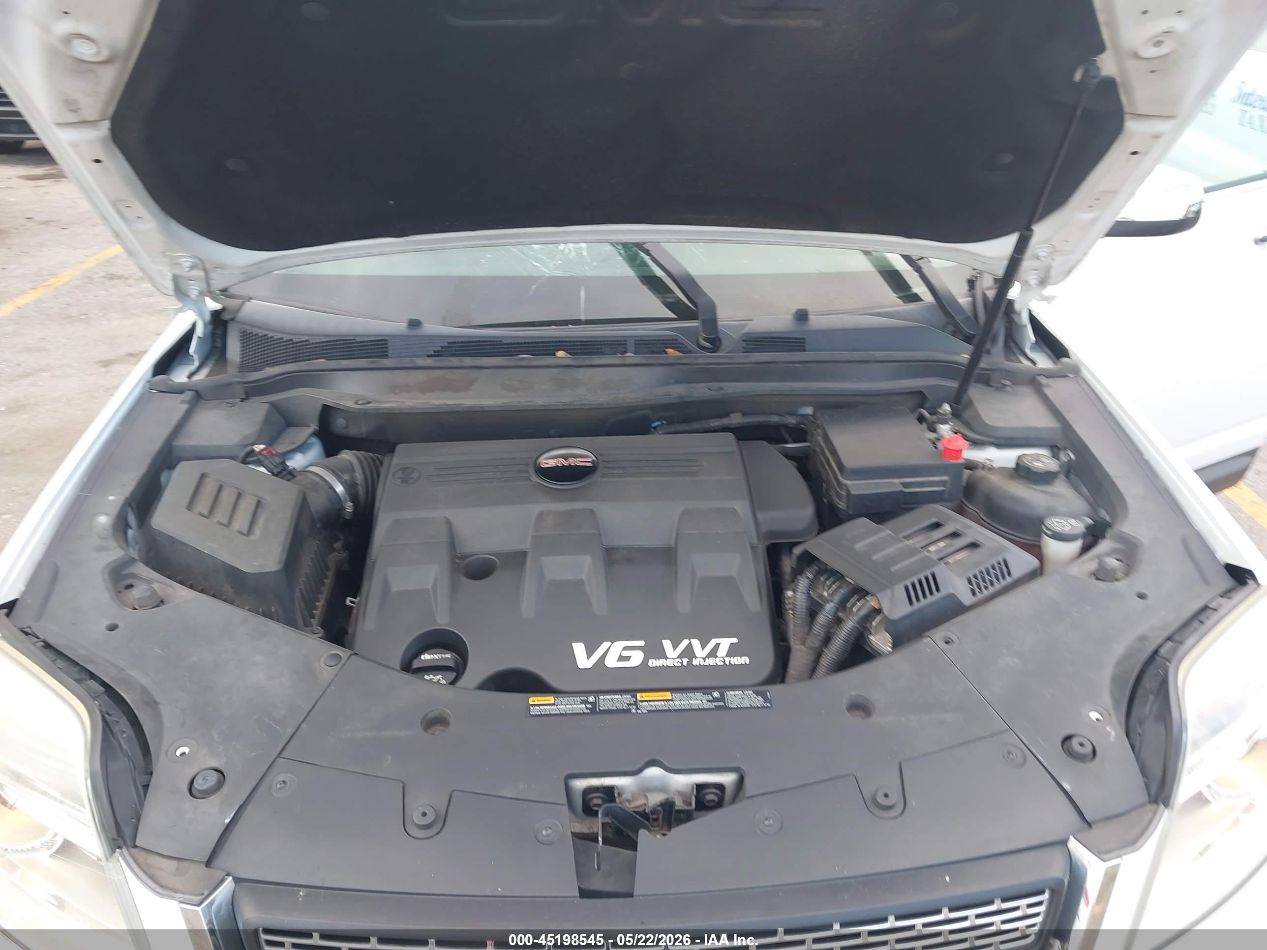 2014 Gmc Terrain Slt-2 Белый vin: 2GKFLTE32E6138261