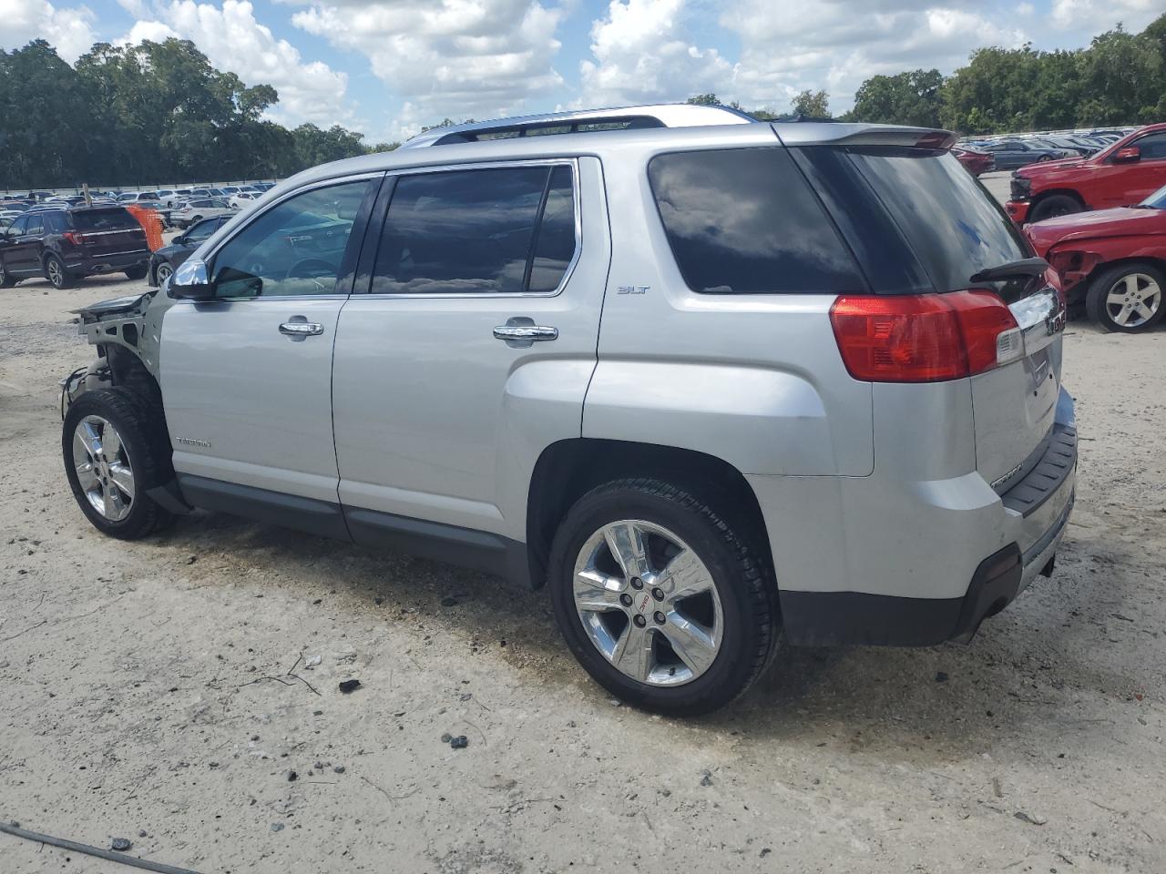 2014 Gmc Terrain Slt Серебряный vin: 2GKFLTE32E6141256