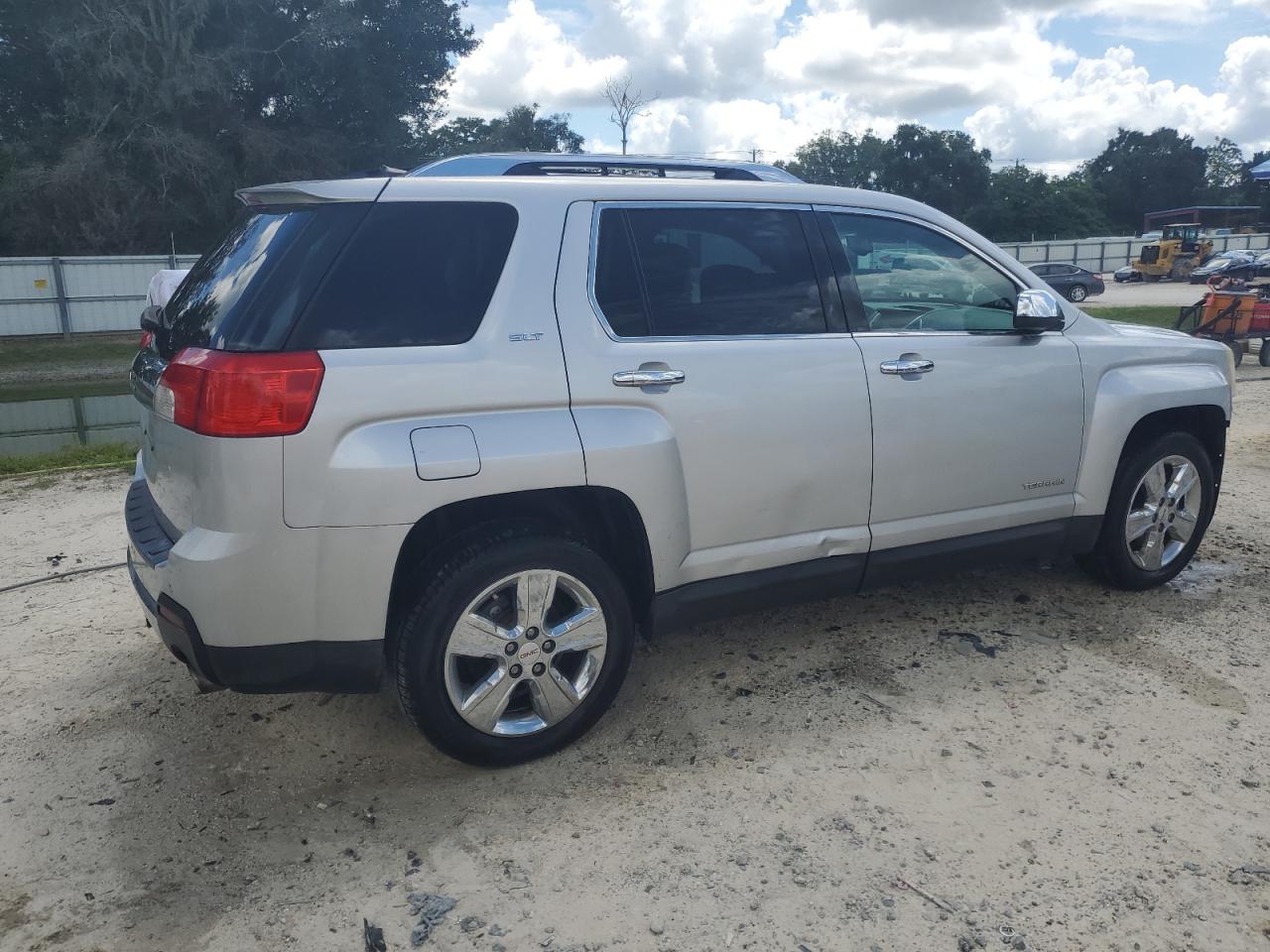 2014 Gmc Terrain Slt Серебряный vin: 2GKFLTE32E6141256