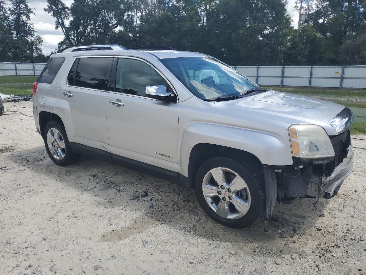 2014 Gmc Terrain Slt Серебряный vin: 2GKFLTE32E6141256