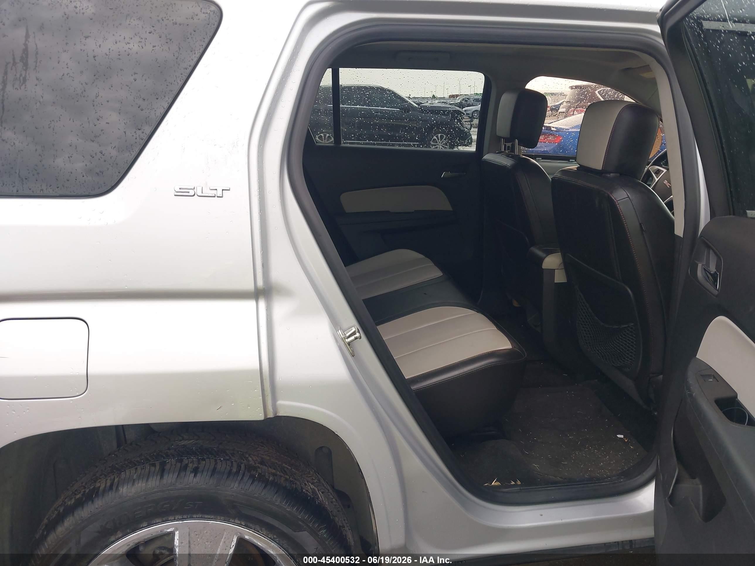 2015 Gmc Terrain Slt-2 Серебряный vin: 2GKFLTE32F6357724