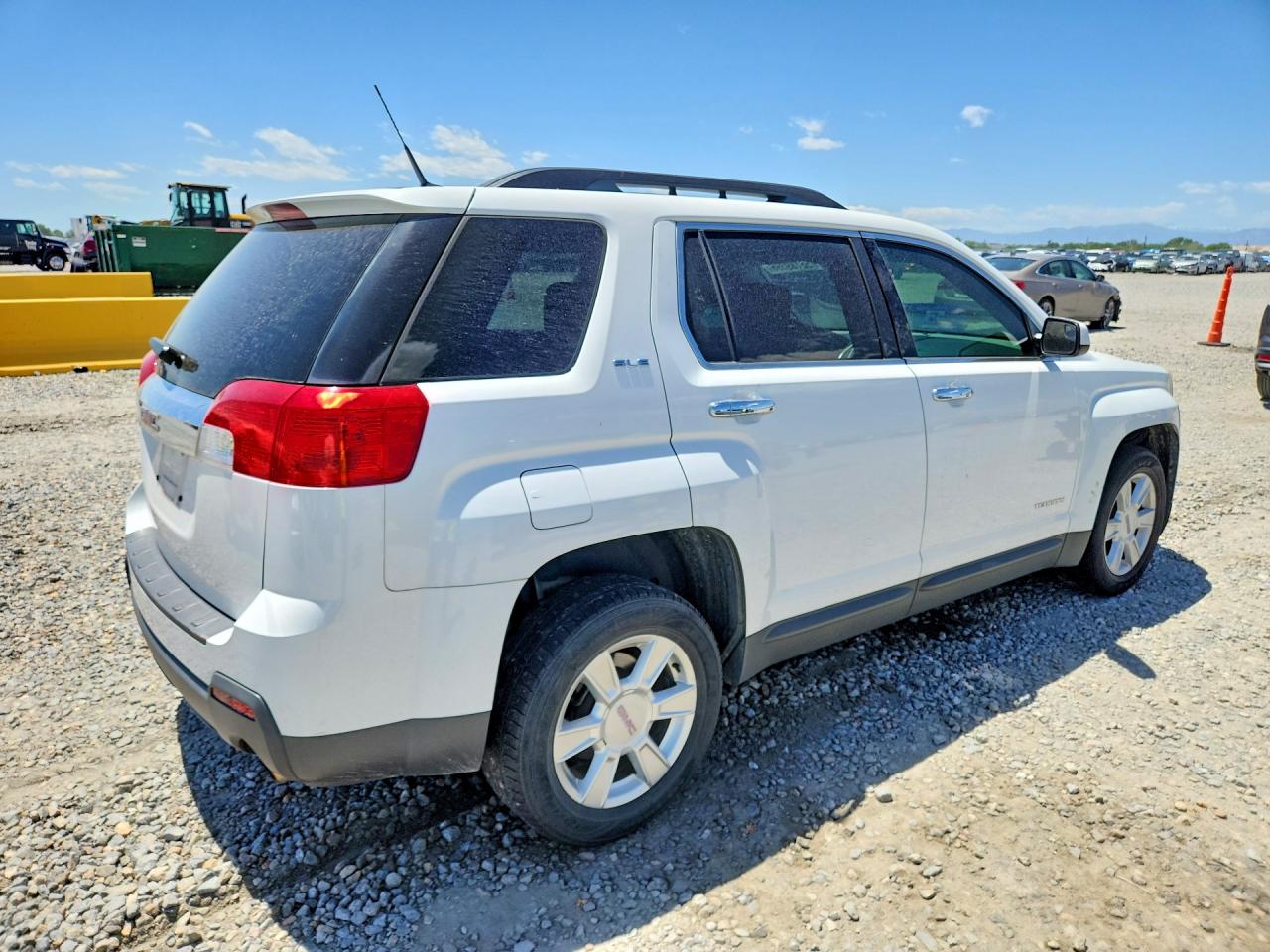2013 Gmc Terrain Sle White vin: 2GKFLTE34D6134078