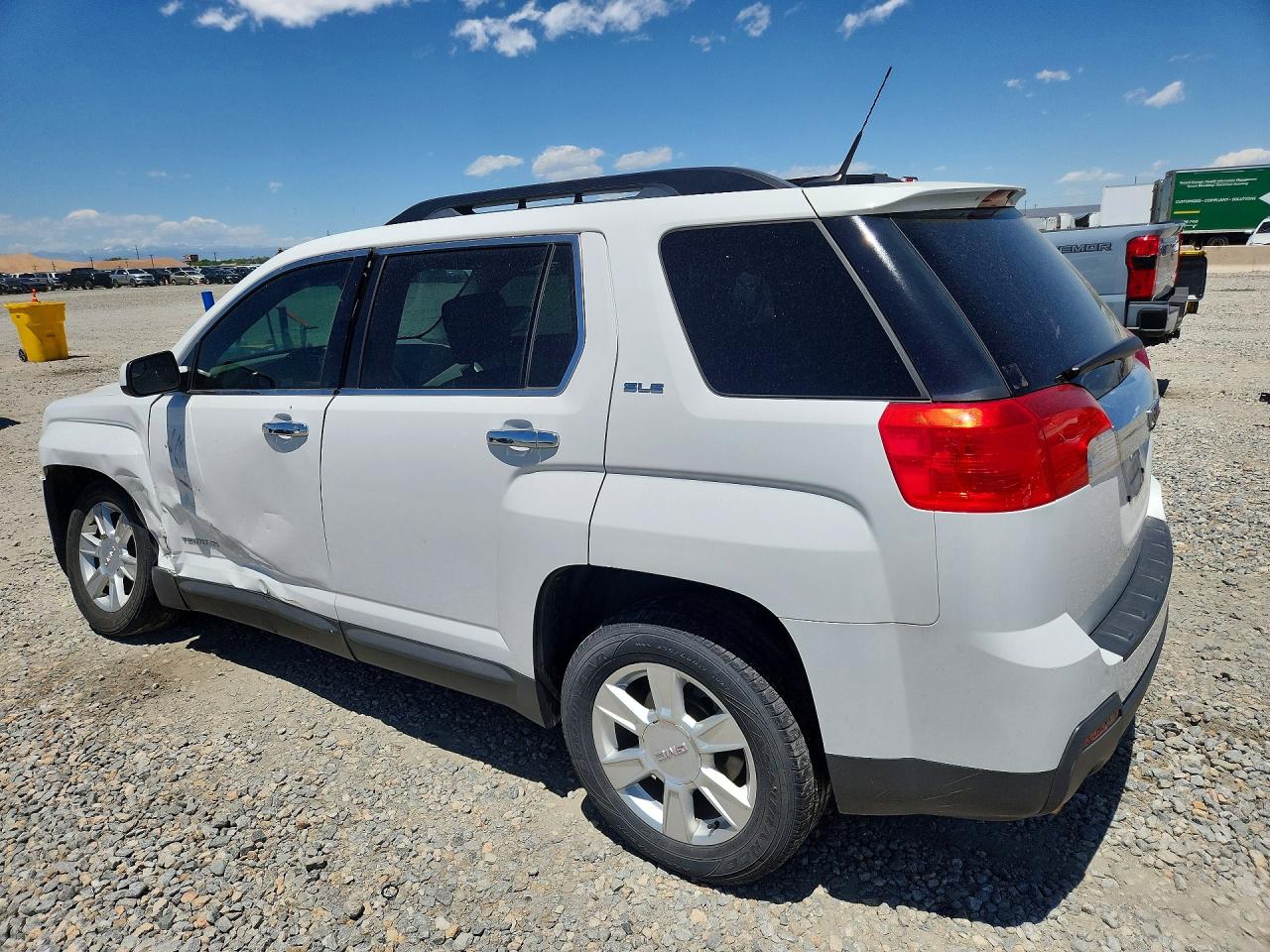 2013 Gmc Terrain Sle White vin: 2GKFLTE34D6134078