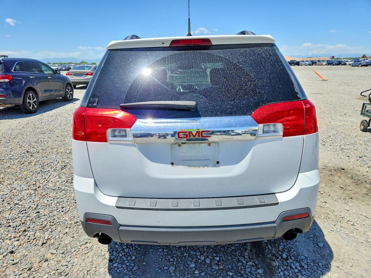 2013 Gmc Terrain Sle White vin: 2GKFLTE34D6134078