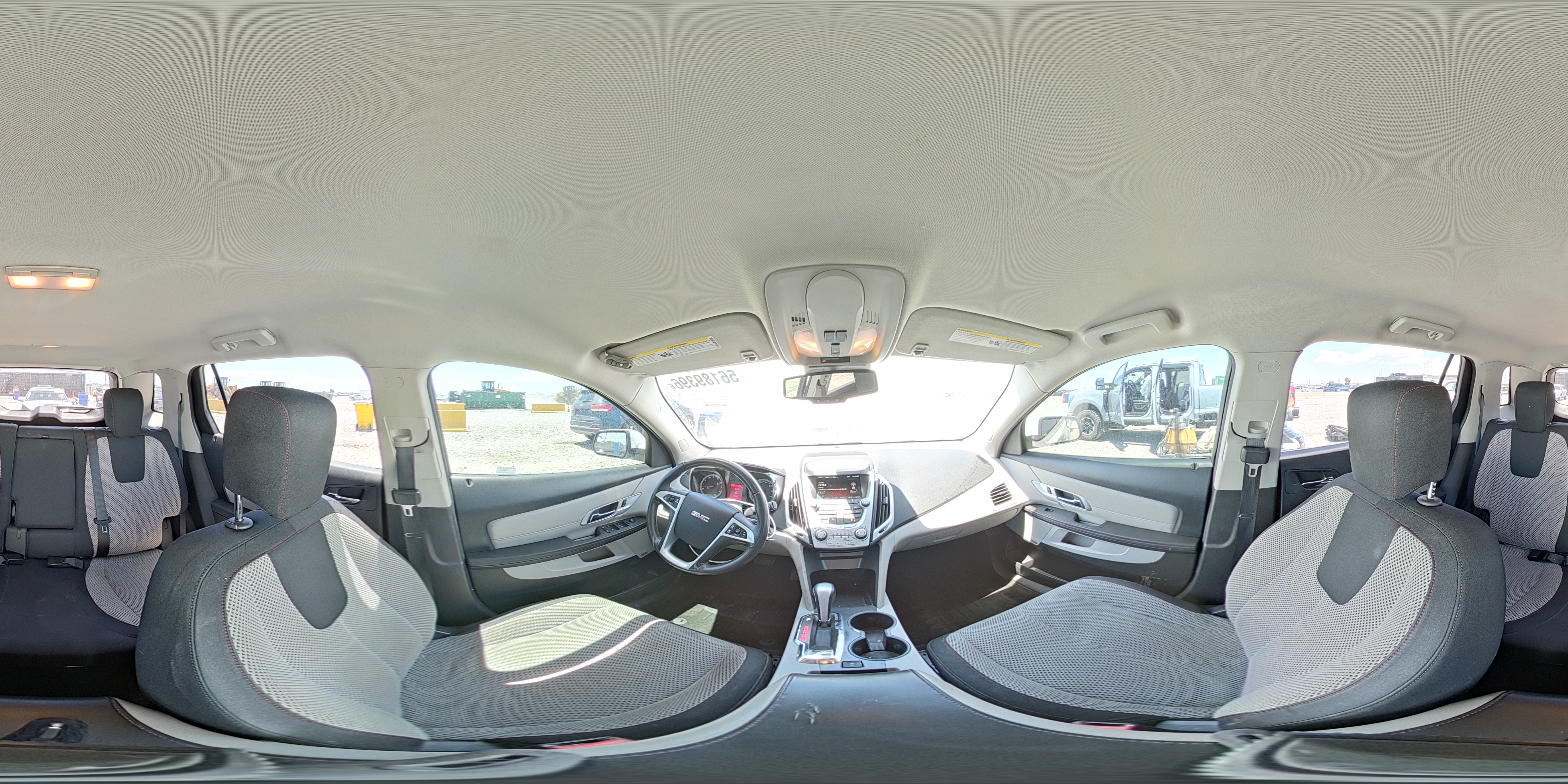 2013 Gmc Terrain Sle White vin: 2GKFLTE34D6134078