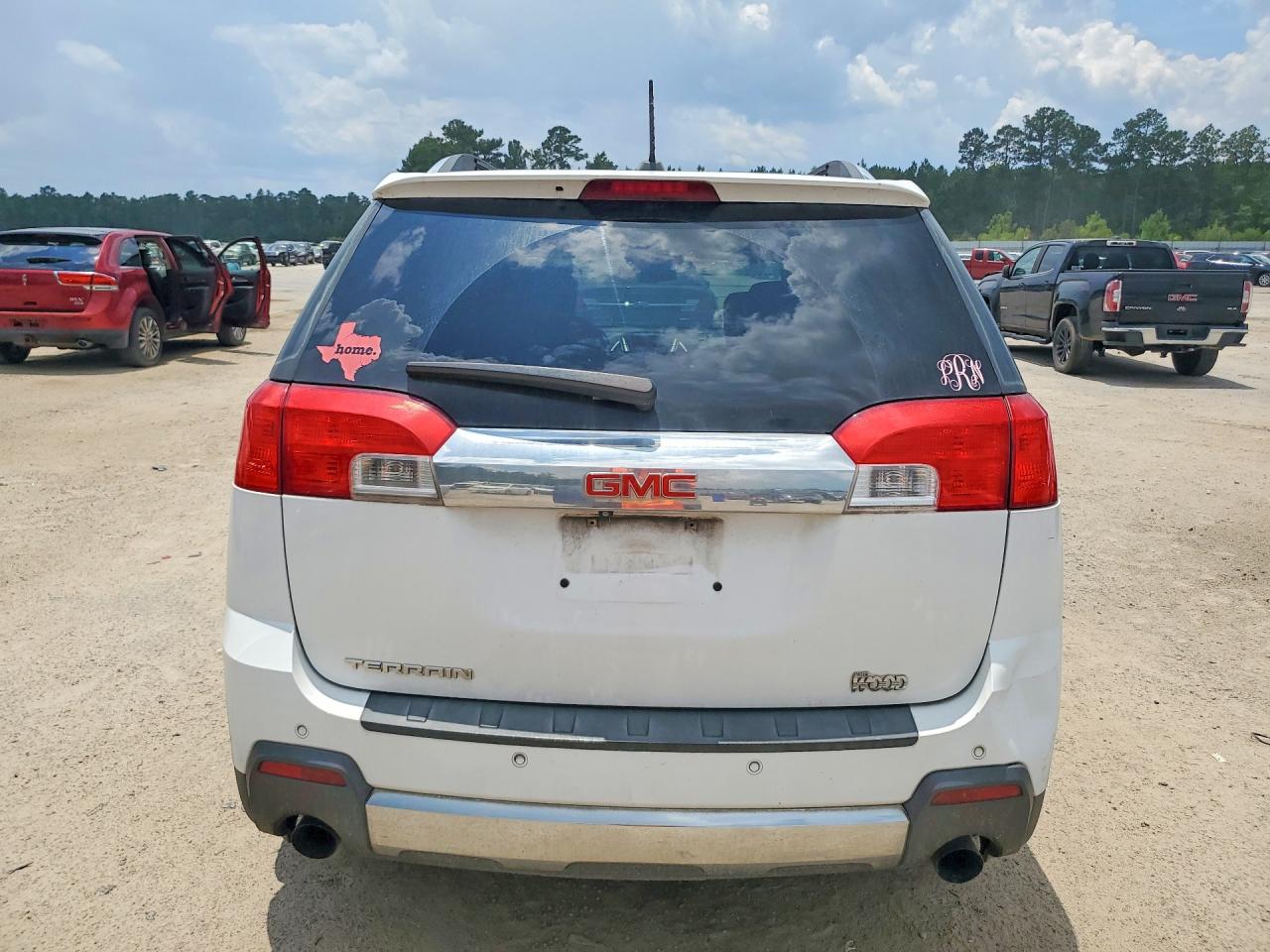 2015 Gmc Terrain Slt White vin: 2GKFLTE34F6272447