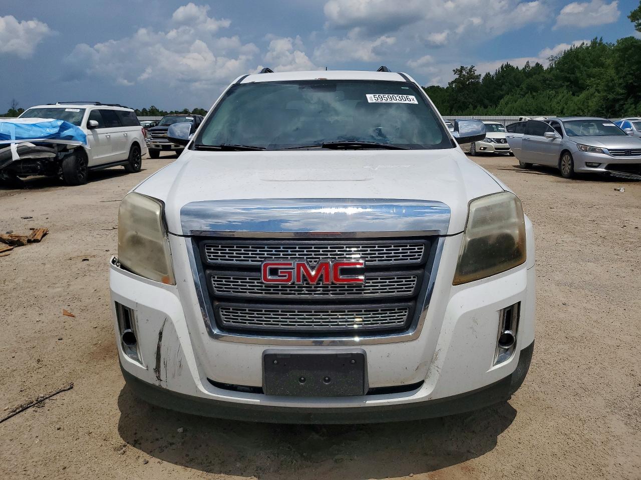2015 Gmc Terrain Slt White vin: 2GKFLTE34F6272447
