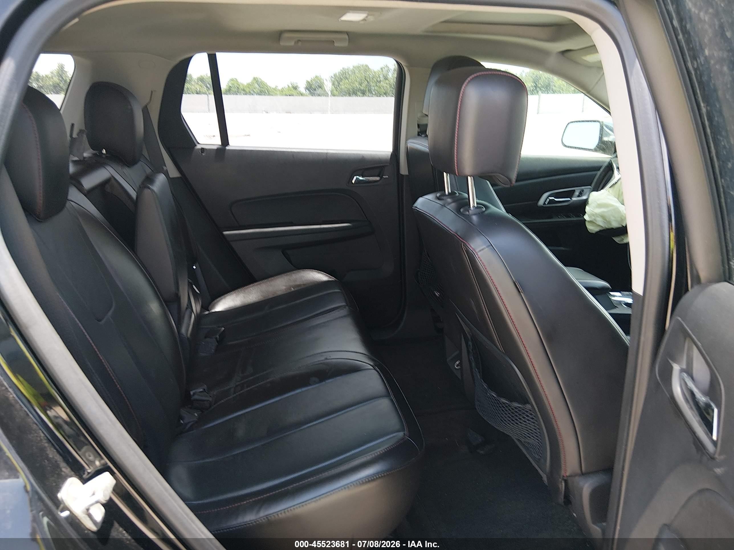 2015 Gmc Terrain Slt-2 Black vin: 2GKFLTE34F6409712