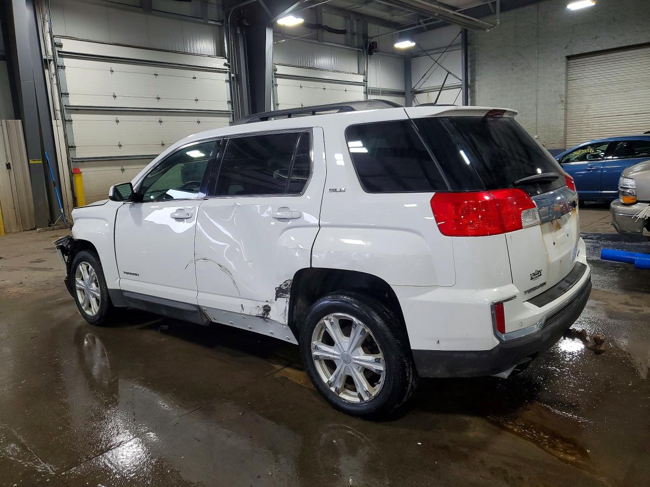 2017 Gmc Terrain Sle White vin: 2GKFLTE34H6324582