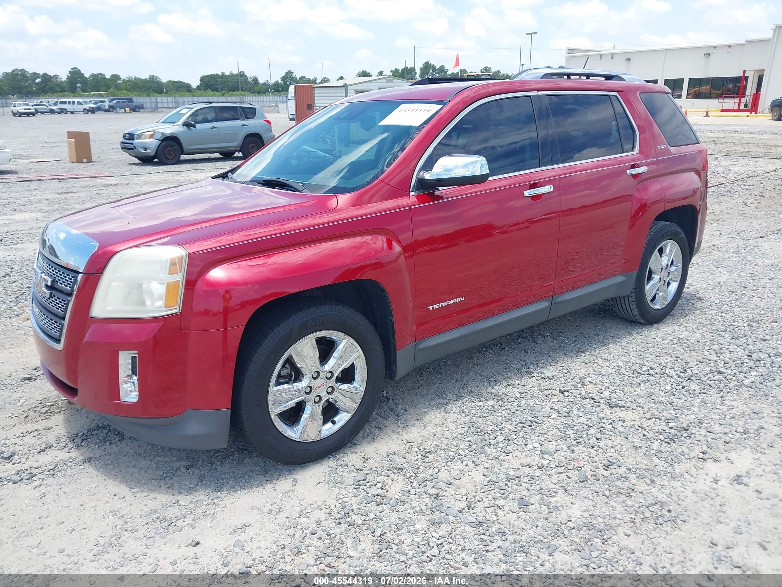 2014 Gmc Terrain Slt-2 Red vin: 2GKFLTE35E6229458