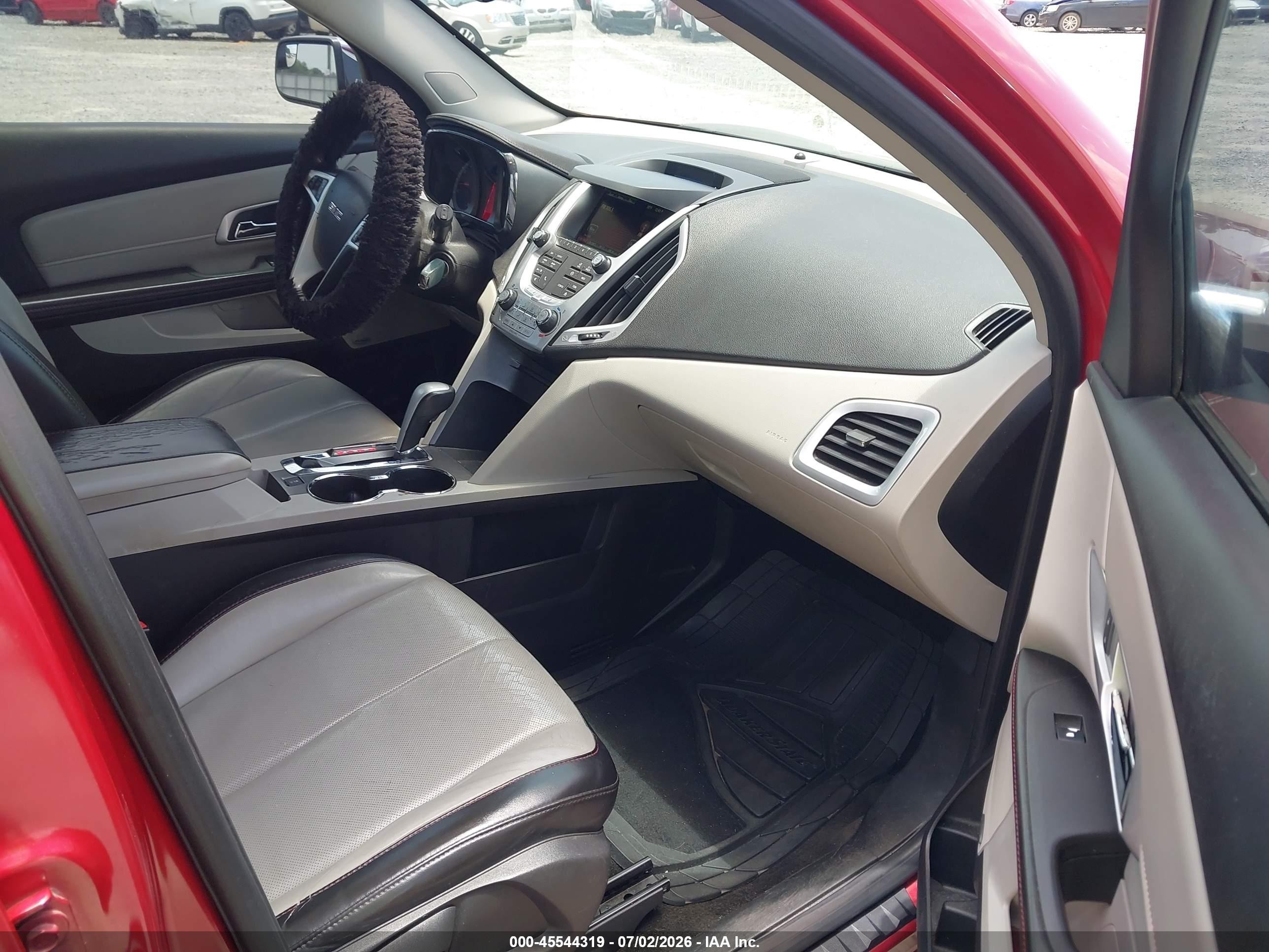 2014 Gmc Terrain Slt-2 Red vin: 2GKFLTE35E6229458