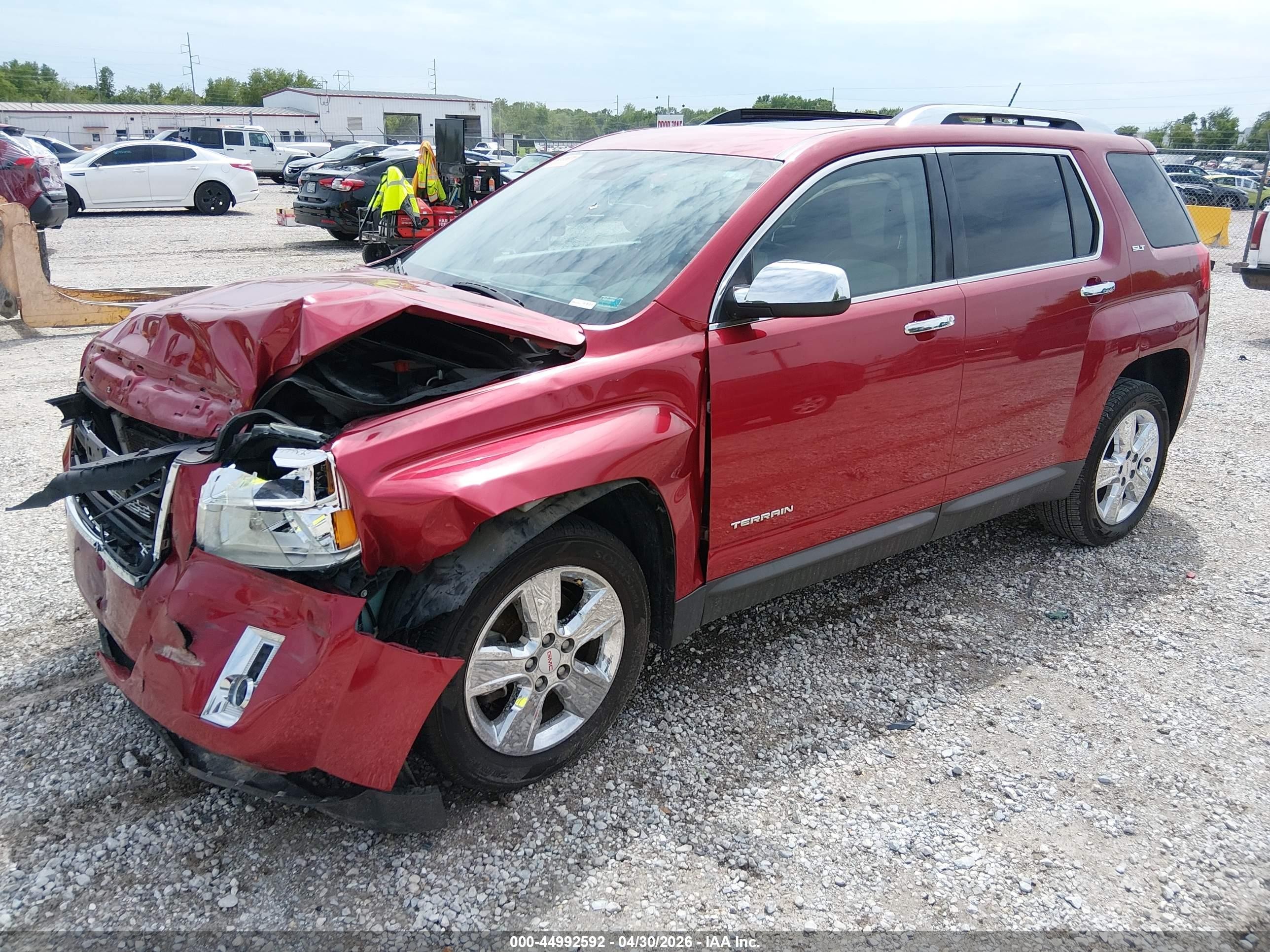 2015 Gmc Terrain Slt-2 Red vin: 2GKFLTE35F6274112