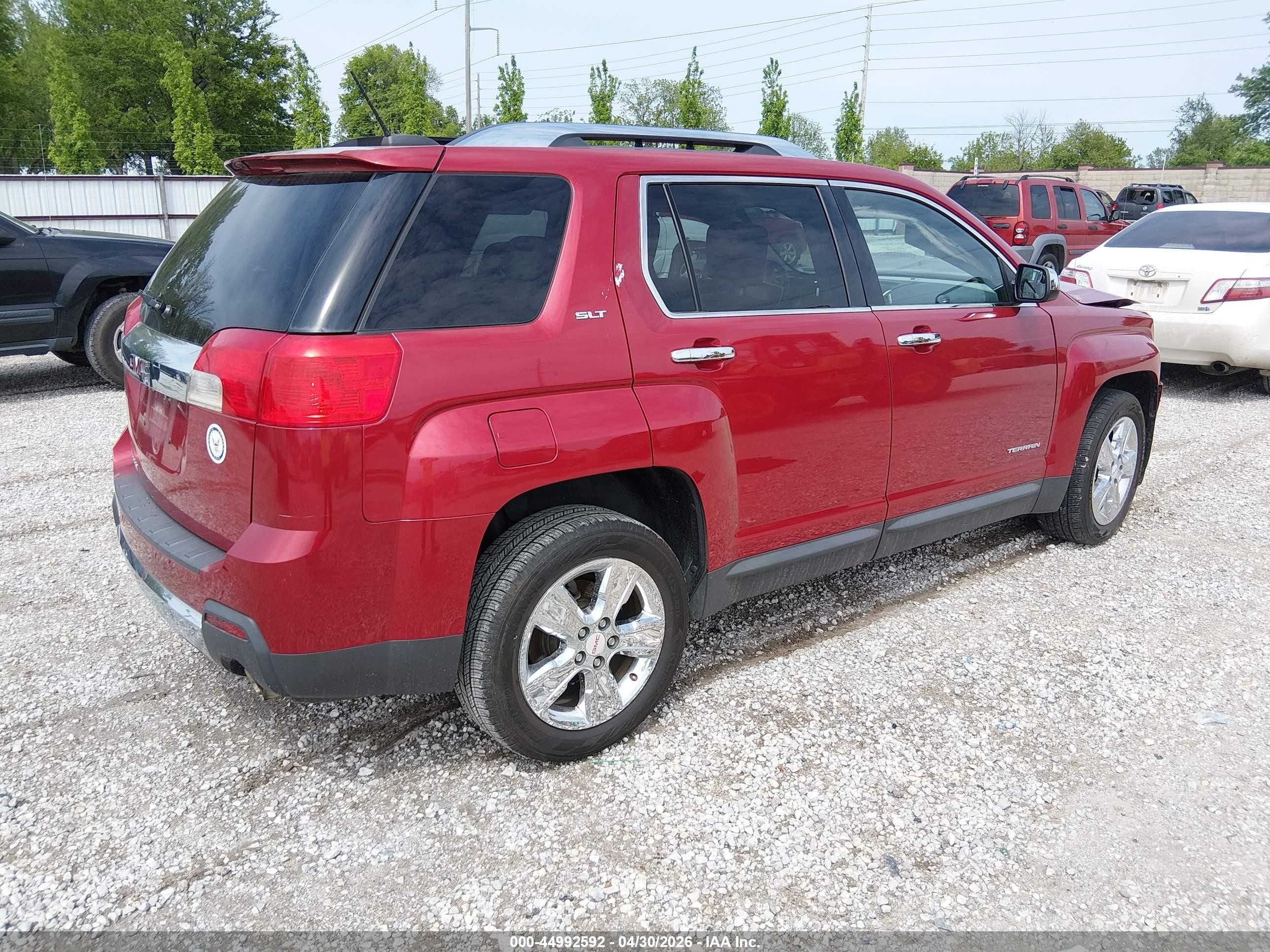 2015 Gmc Terrain Slt-2 Red vin: 2GKFLTE35F6274112