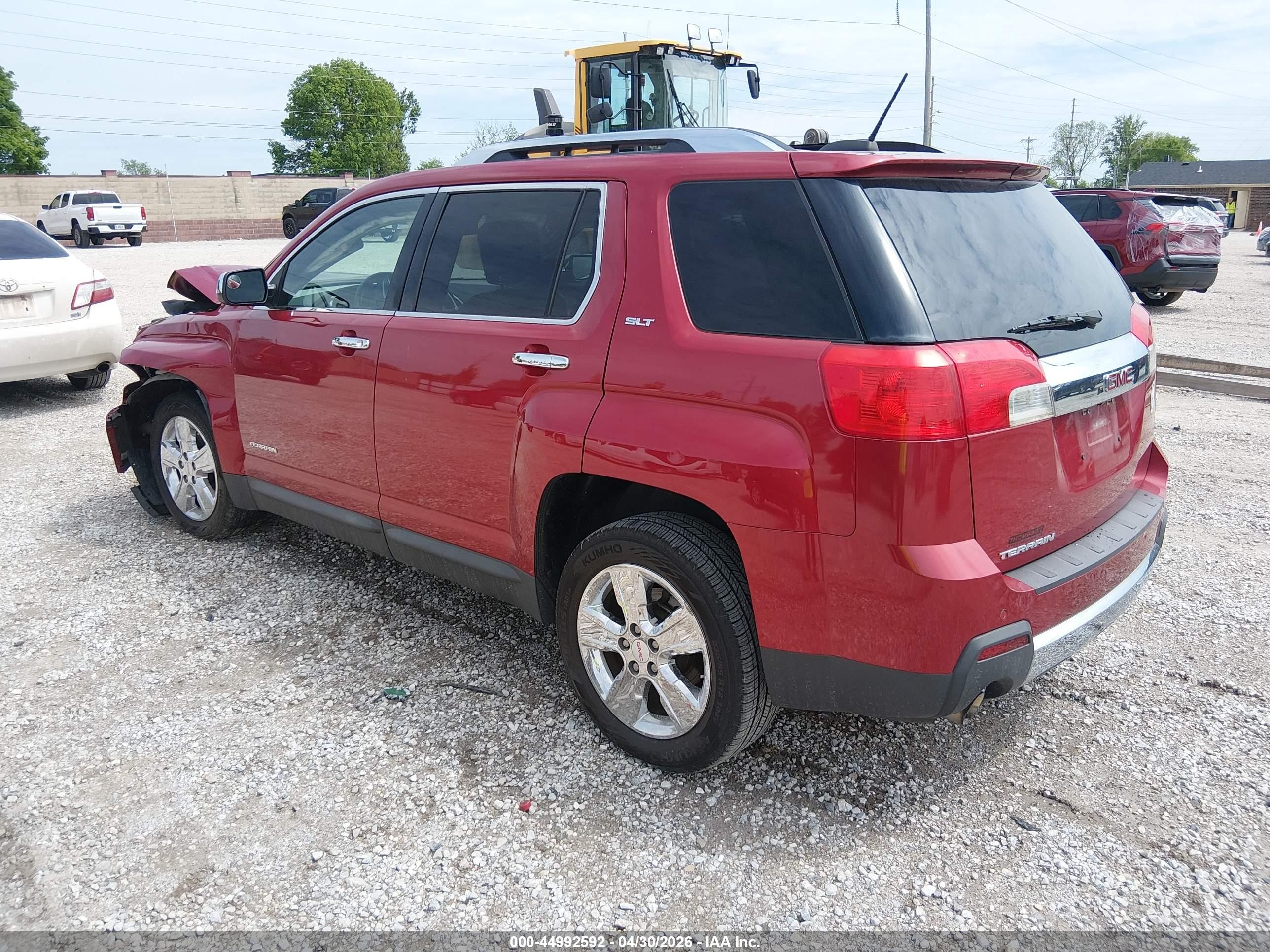 2015 Gmc Terrain Slt-2 Red vin: 2GKFLTE35F6274112
