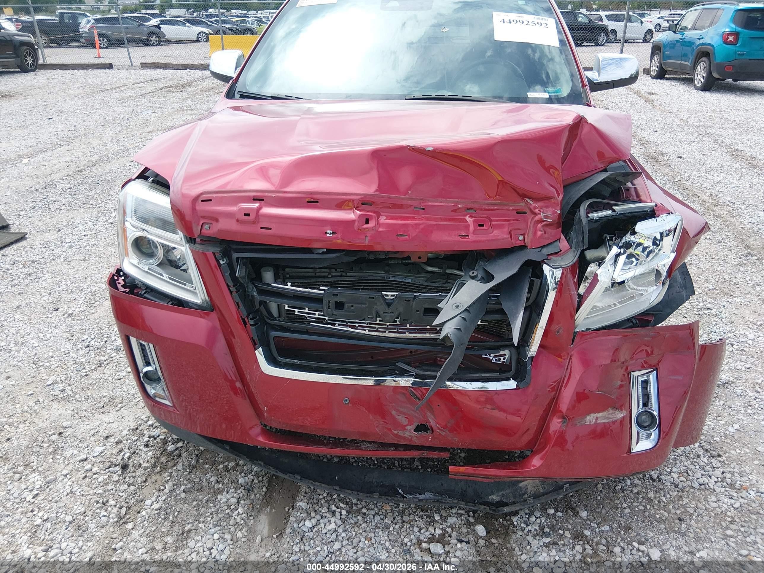 2015 Gmc Terrain Slt-2 Red vin: 2GKFLTE35F6274112