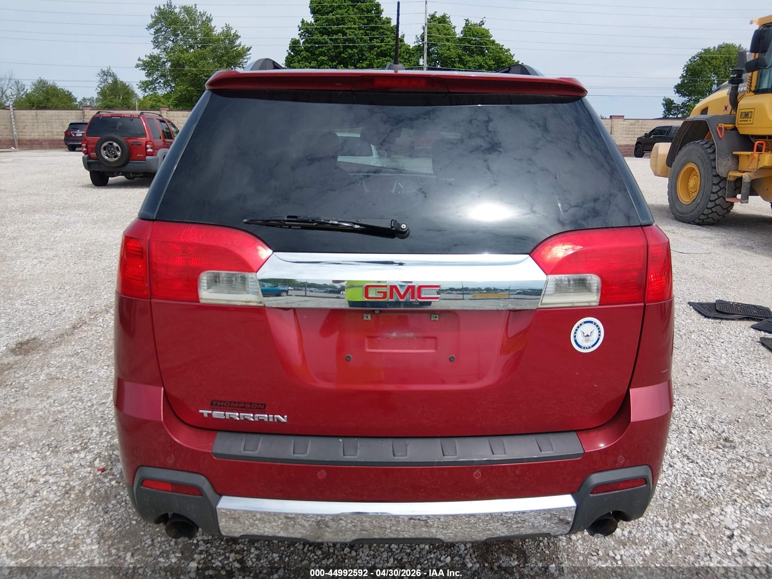 2015 Gmc Terrain Slt-2 Red vin: 2GKFLTE35F6274112
