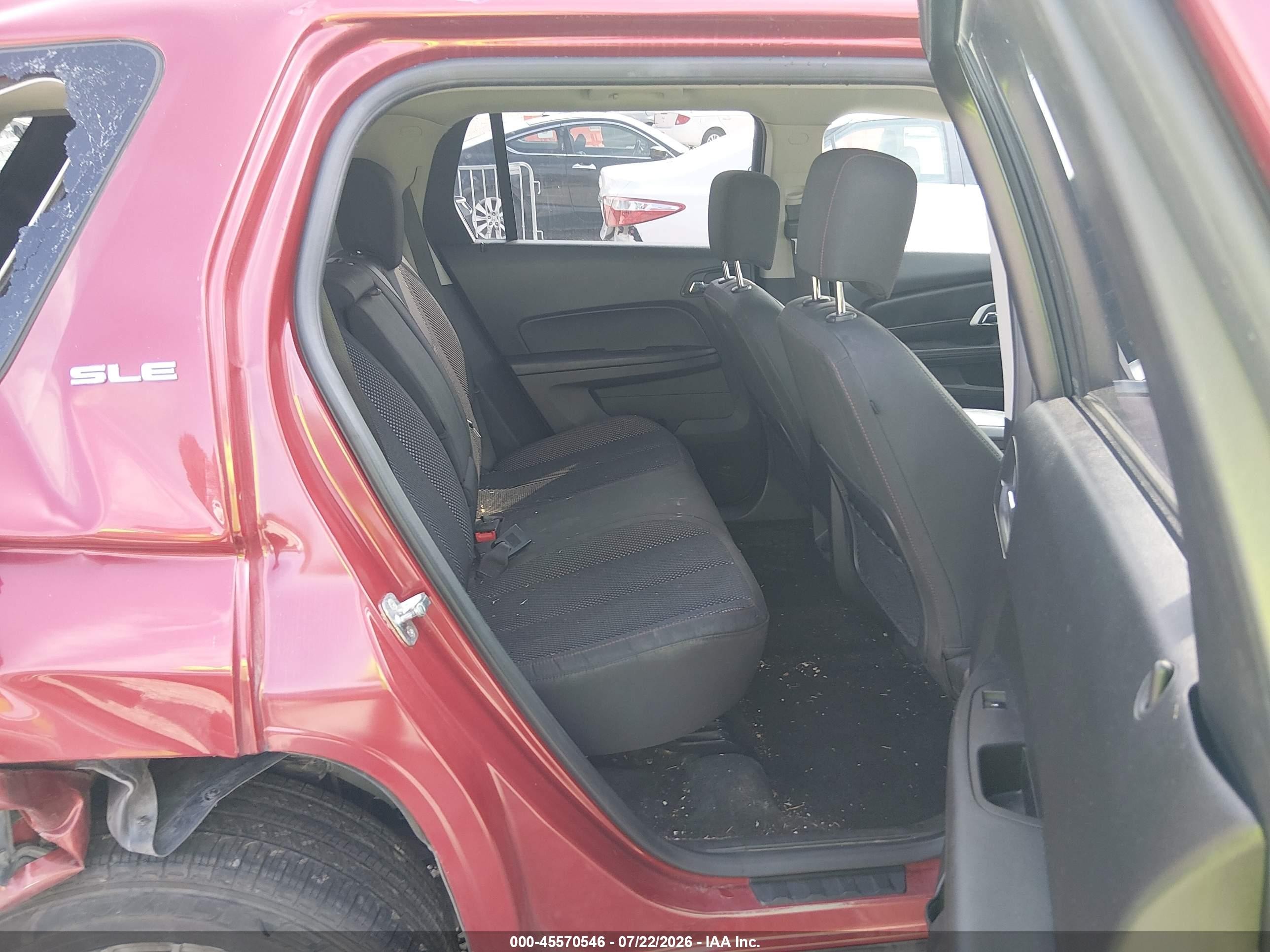 2013 Gmc Terrain Sle-2 Burgundy vin: 2GKFLTE36D6207886