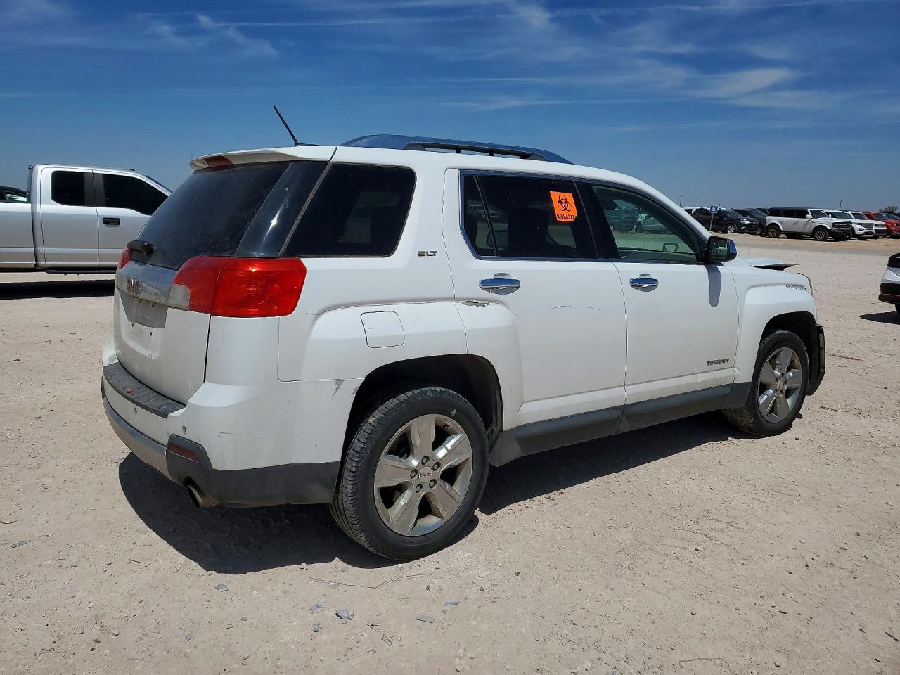 2015 Gmc Terrain Slt White vin: 2GKFLTE36F6160636