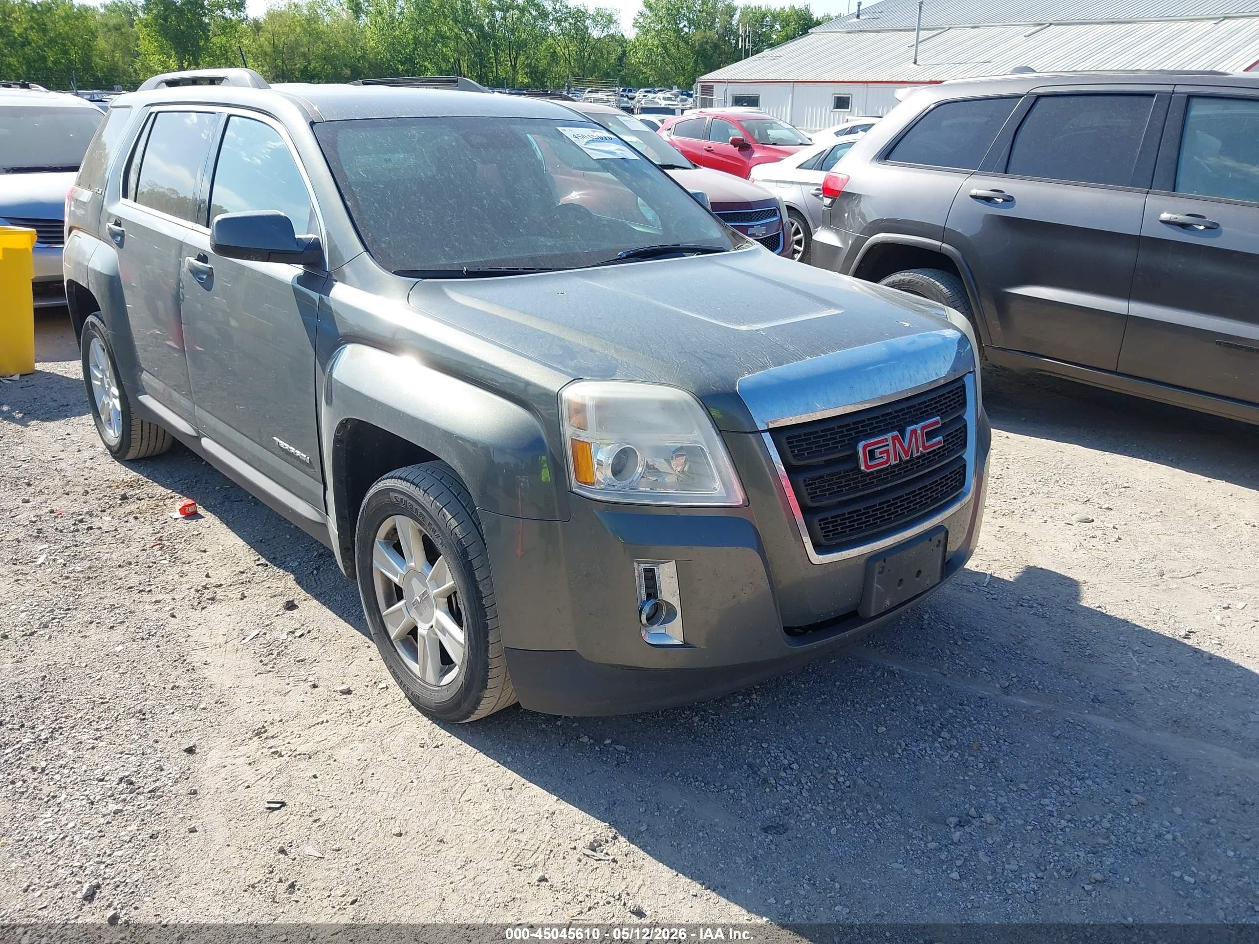 2013 Gmc Terrain Sle-2 Серый vin: 2GKFLTE37D6259883