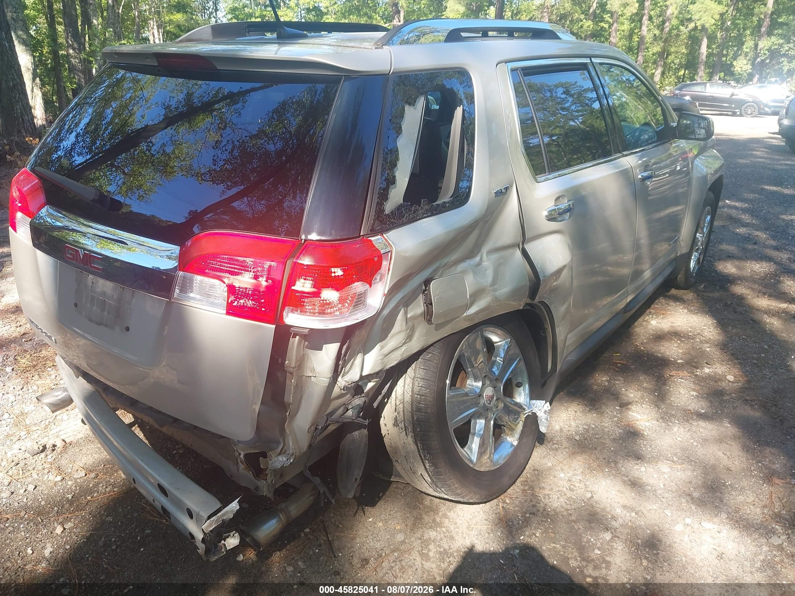 2014 Gmc Terrain Slt-2 Желто-коричневый vin: 2GKFLTE37E6175984