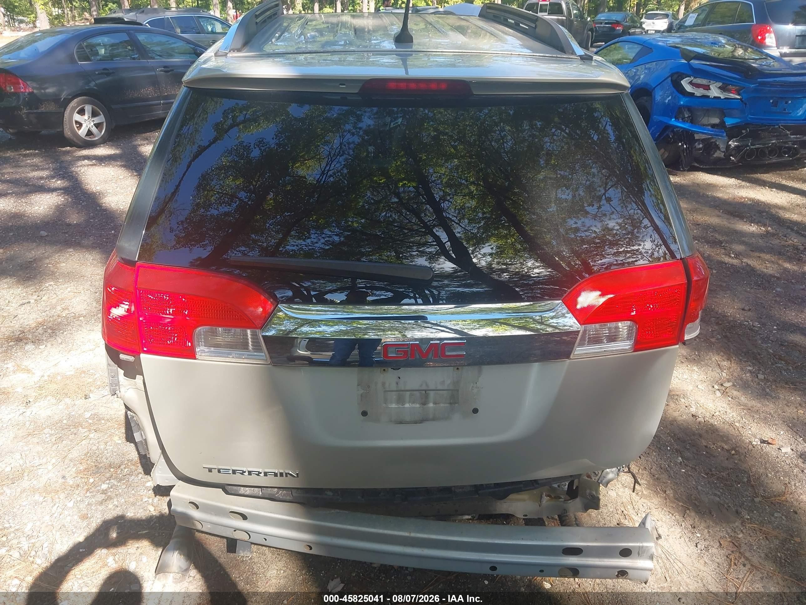 2014 Gmc Terrain Slt-2 Желто-коричневый vin: 2GKFLTE37E6175984