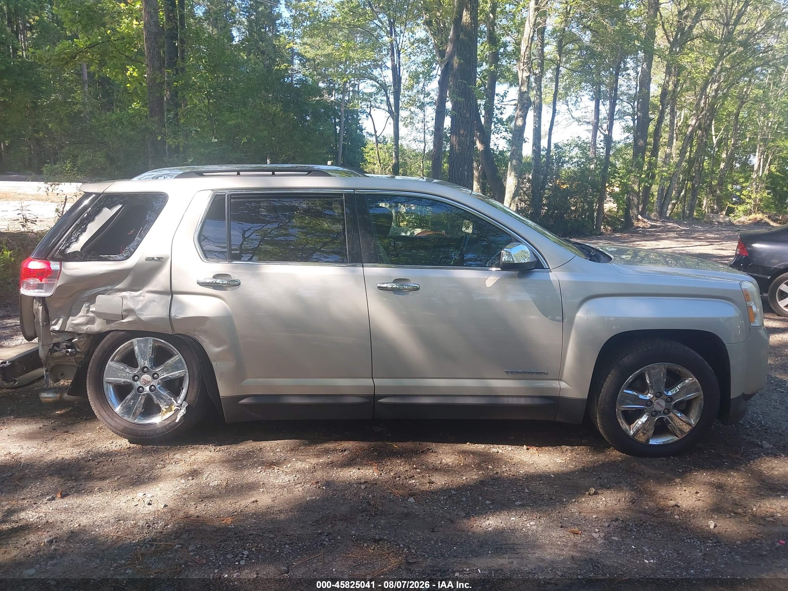 2014 Gmc Terrain Slt-2 Желто-коричневый vin: 2GKFLTE37E6175984