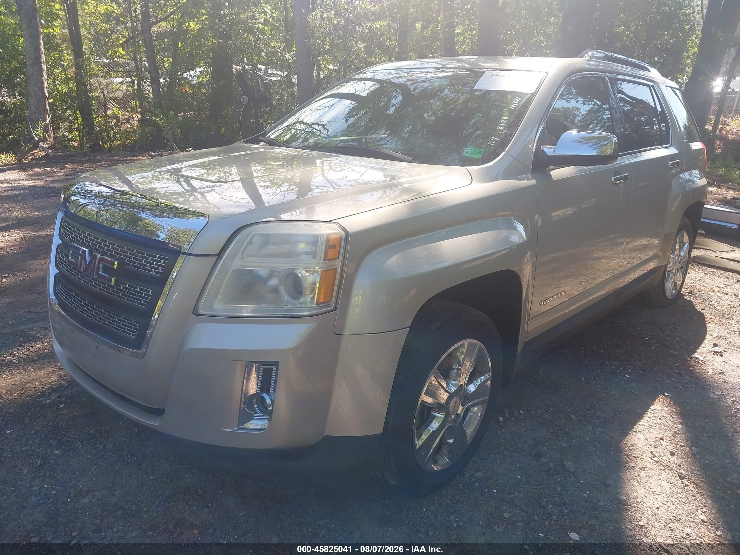 2014 Gmc Terrain Slt-2 Желто-коричневый vin: 2GKFLTE37E6175984