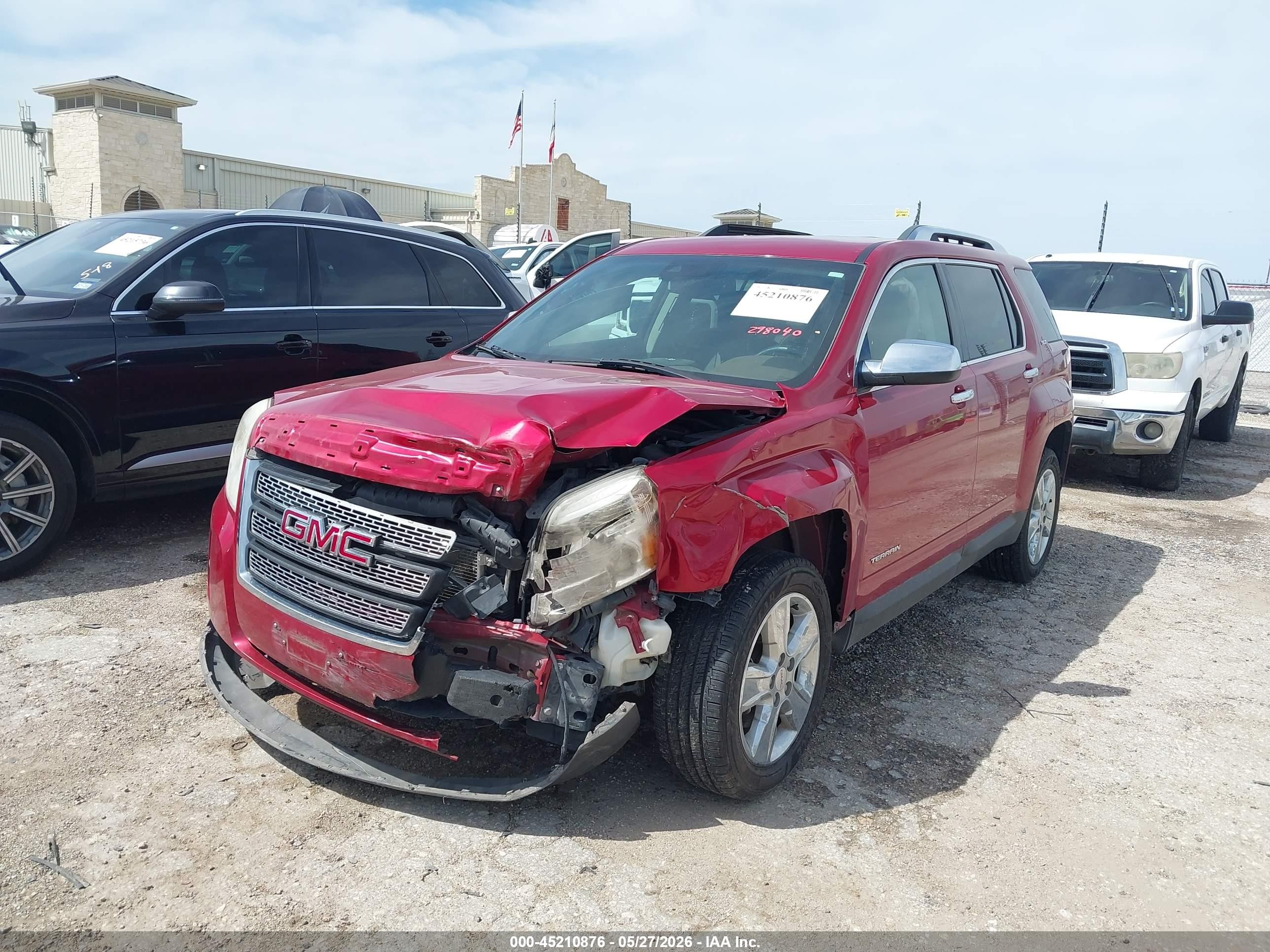 2014 Gmc Terrain Slt-2 Red vin: 2GKFLTE37E6298040
