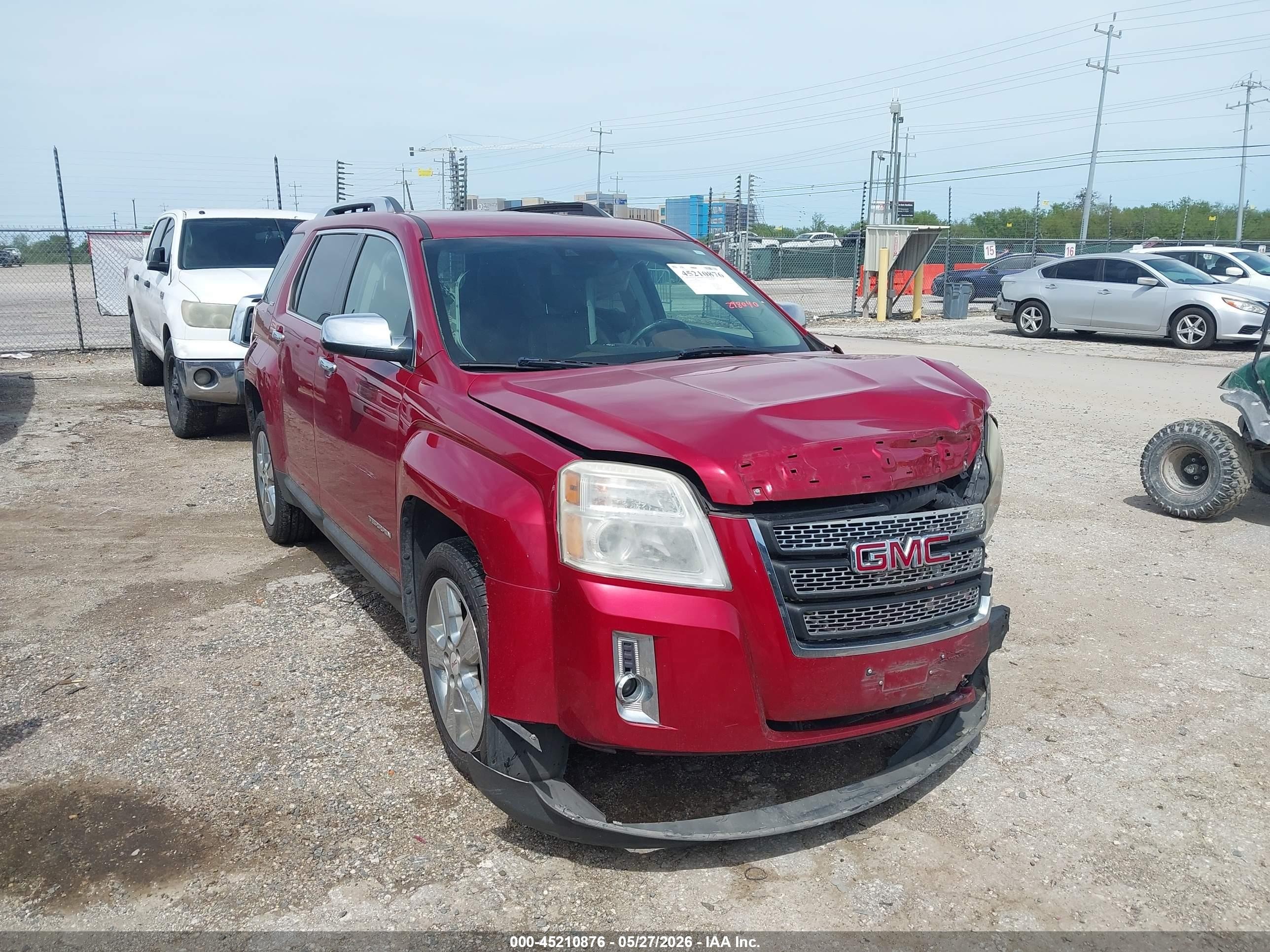 2014 Gmc Terrain Slt-2 Red vin: 2GKFLTE37E6298040