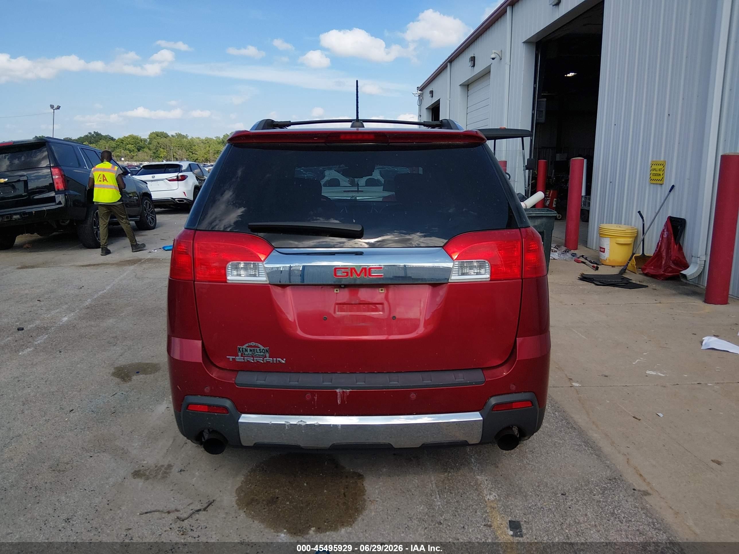 2015 Gmc Terrain Slt-2 Red vin: 2GKFLTE37F6140279
