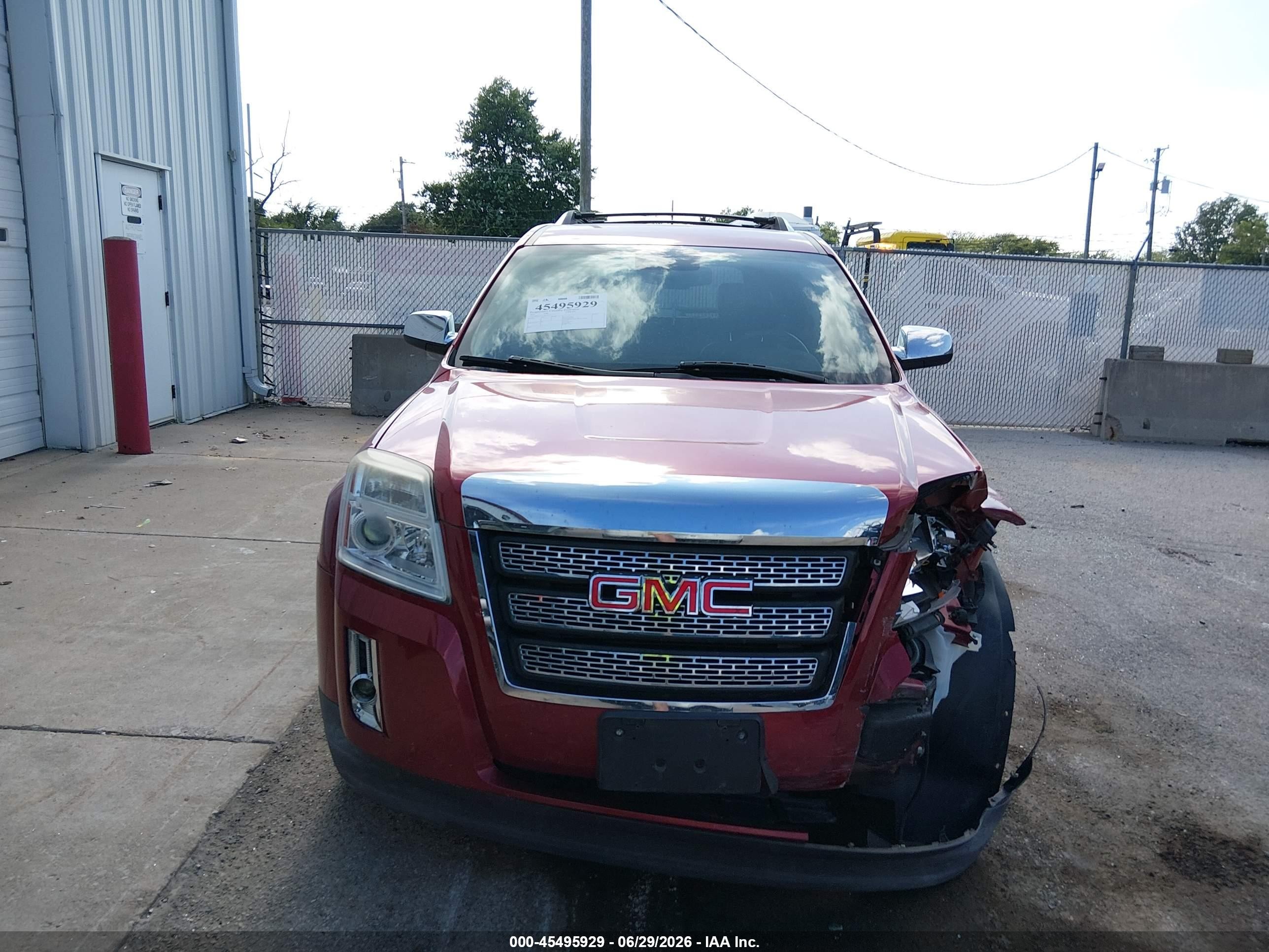 2015 Gmc Terrain Slt-2 Red vin: 2GKFLTE37F6140279