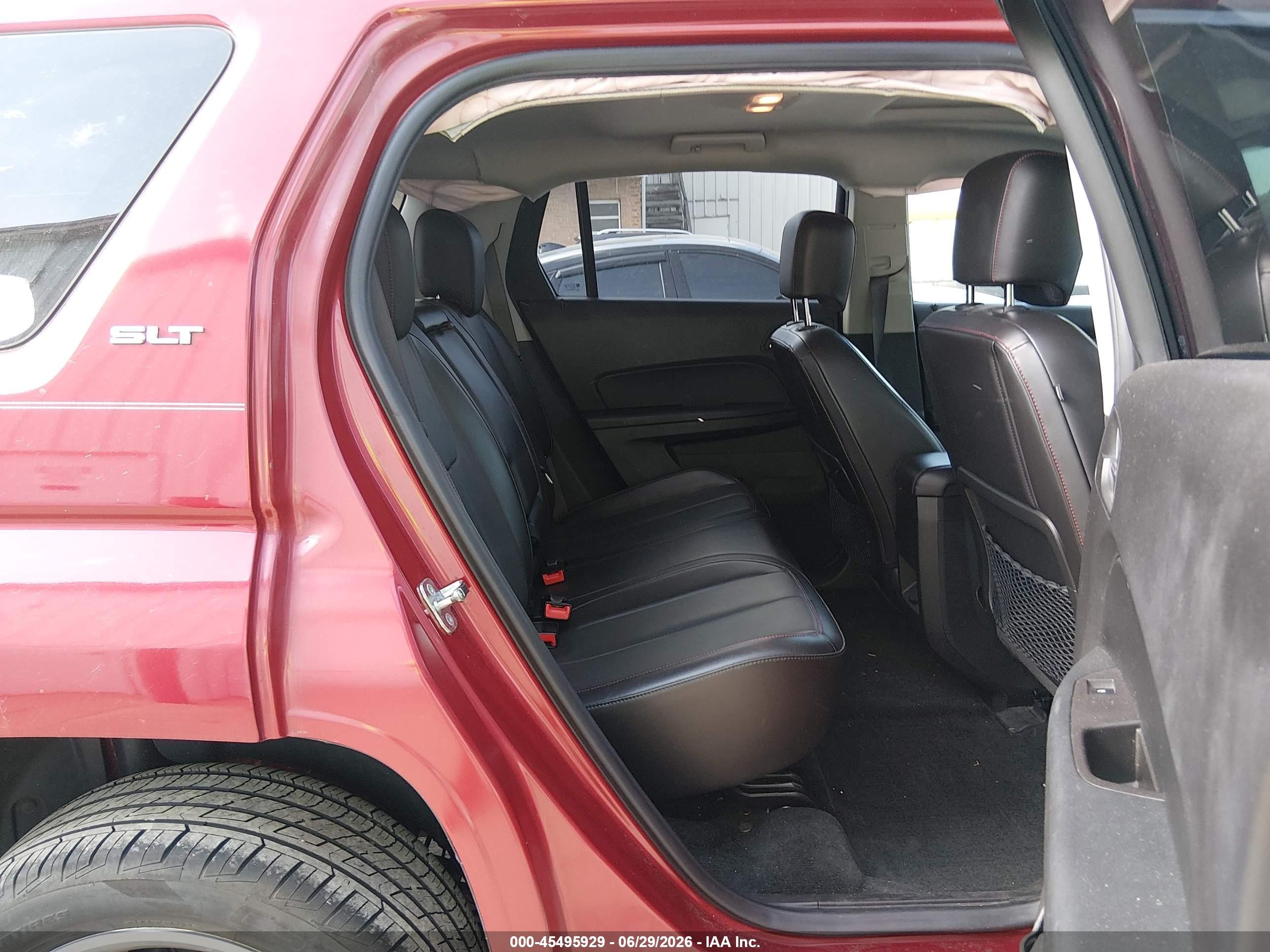 2015 Gmc Terrain Slt-2 Red vin: 2GKFLTE37F6140279
