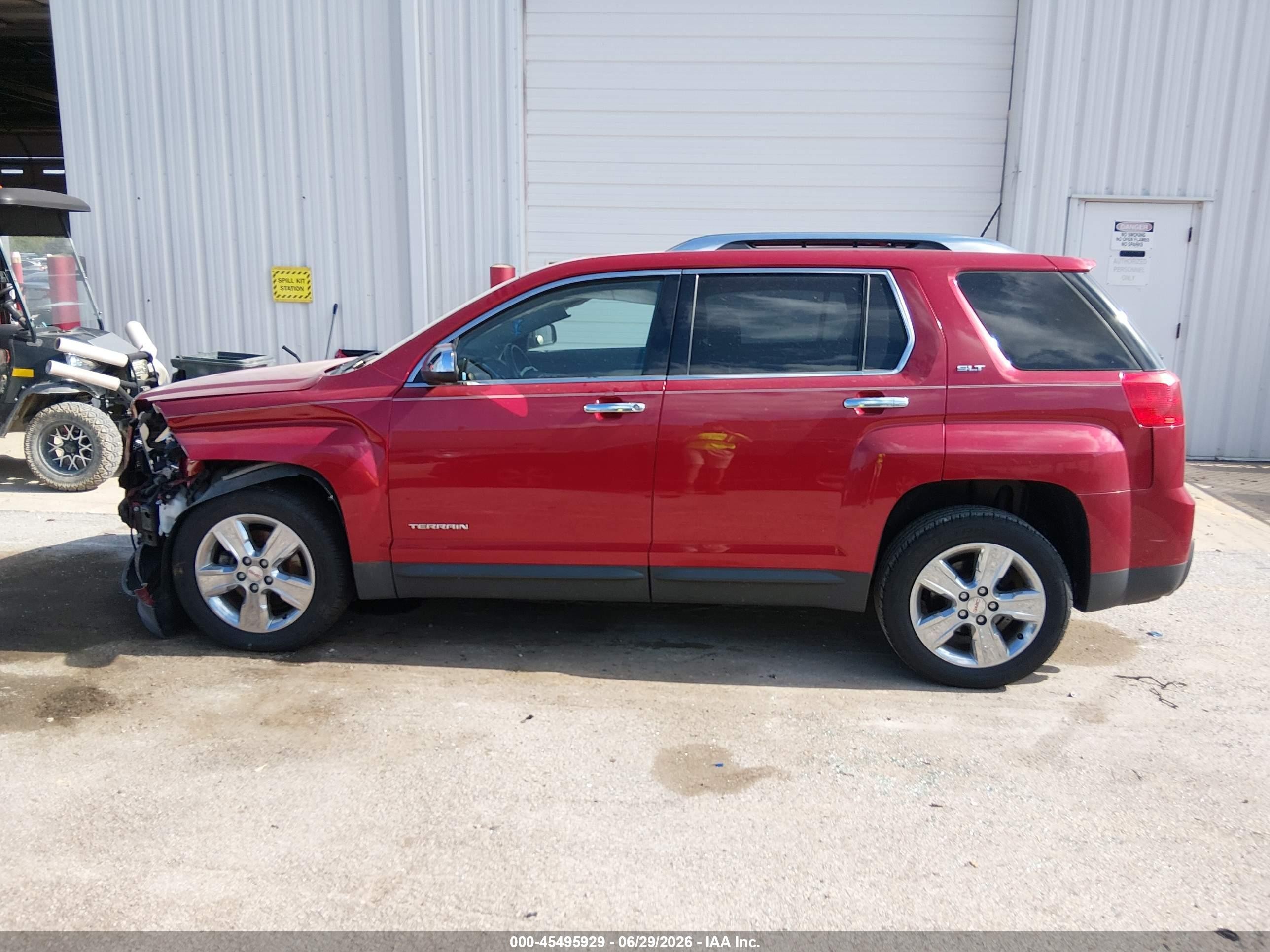 2015 Gmc Terrain Slt-2 Red vin: 2GKFLTE37F6140279