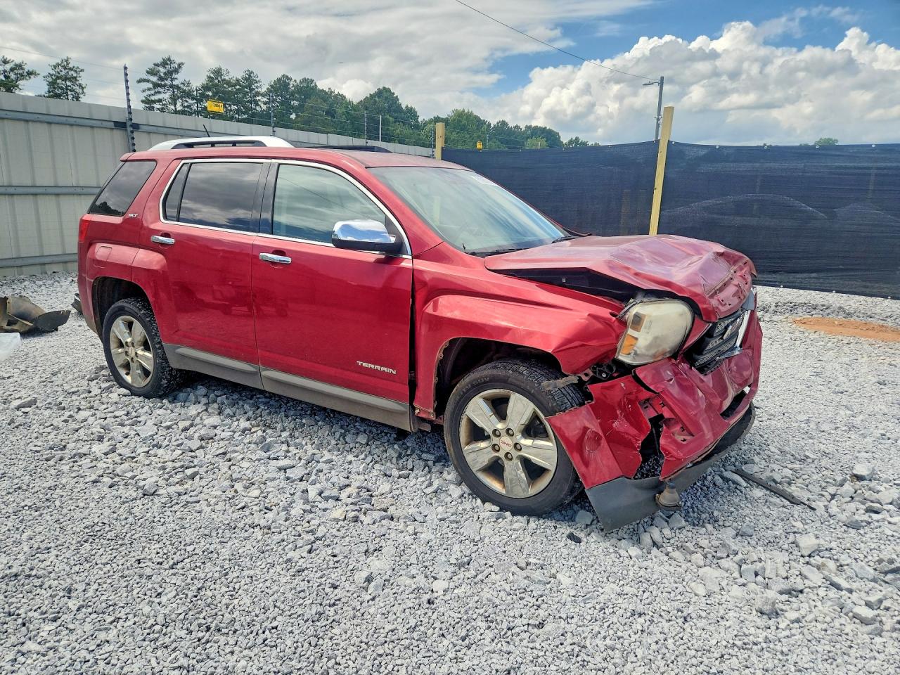 2015 Gmc Terrain Slt Red vin: 2GKFLTE37F6156093