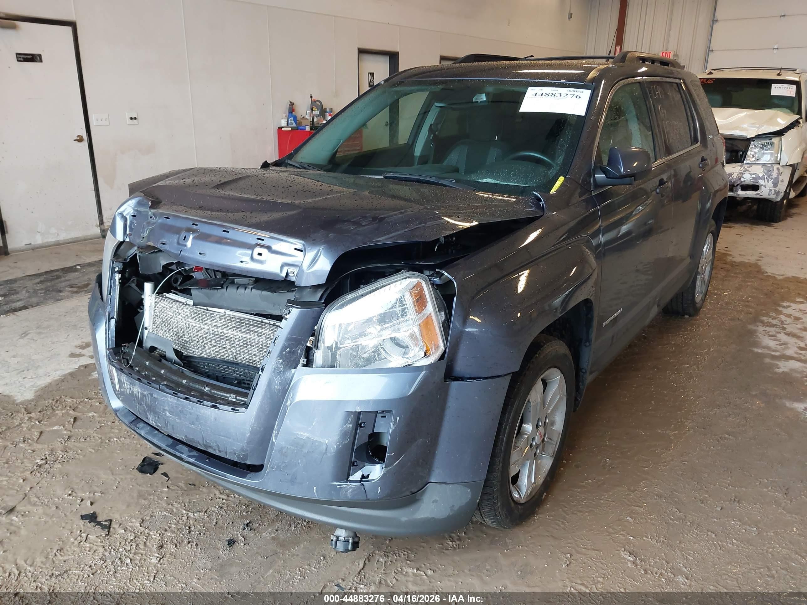 2013 Gmc Terrain Sle-2 Gray vin: 2GKFLTE38D6153877