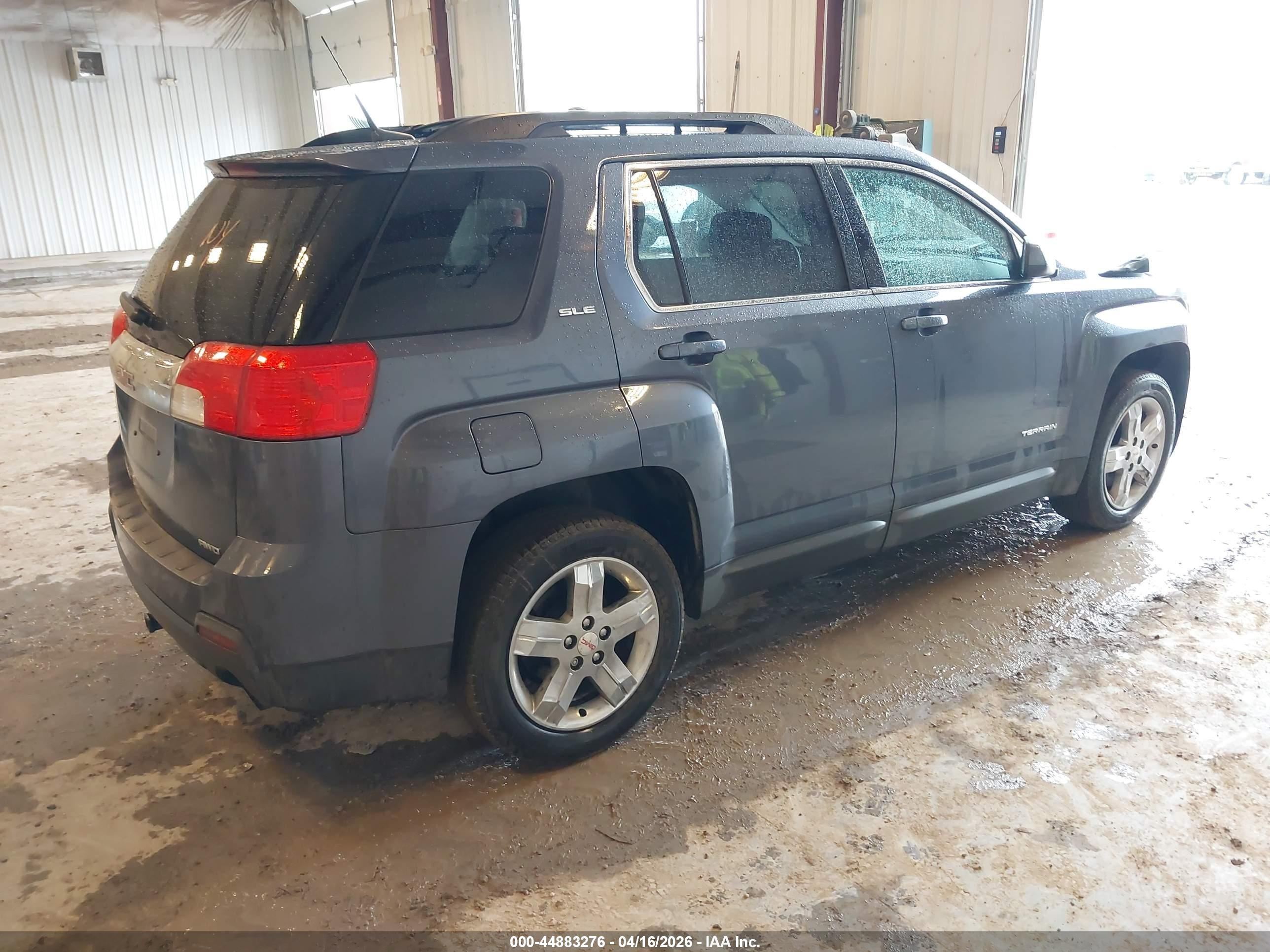 2013 Gmc Terrain Sle-2 Gray vin: 2GKFLTE38D6153877