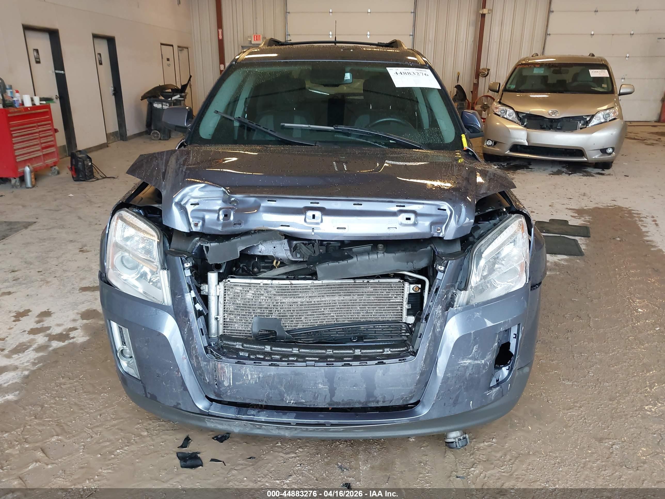 2013 Gmc Terrain Sle-2 Gray vin: 2GKFLTE38D6153877