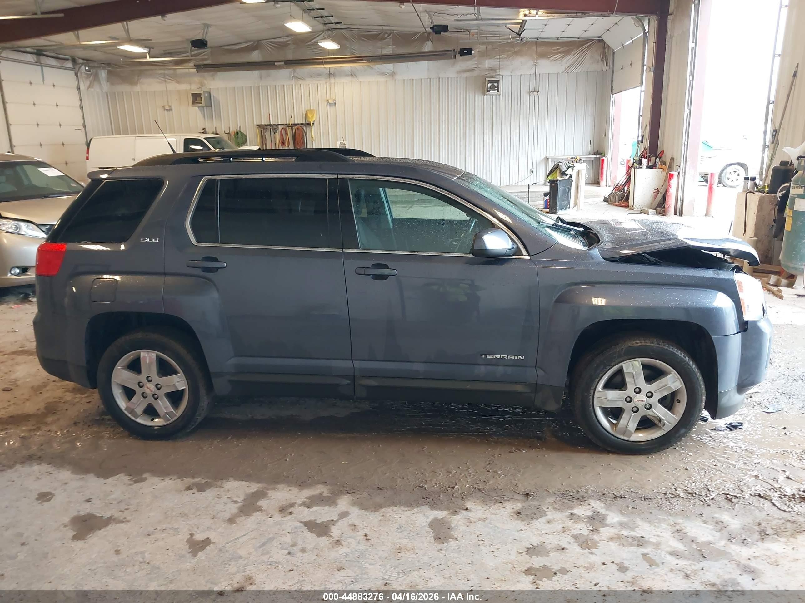 2013 Gmc Terrain Sle-2 Gray vin: 2GKFLTE38D6153877