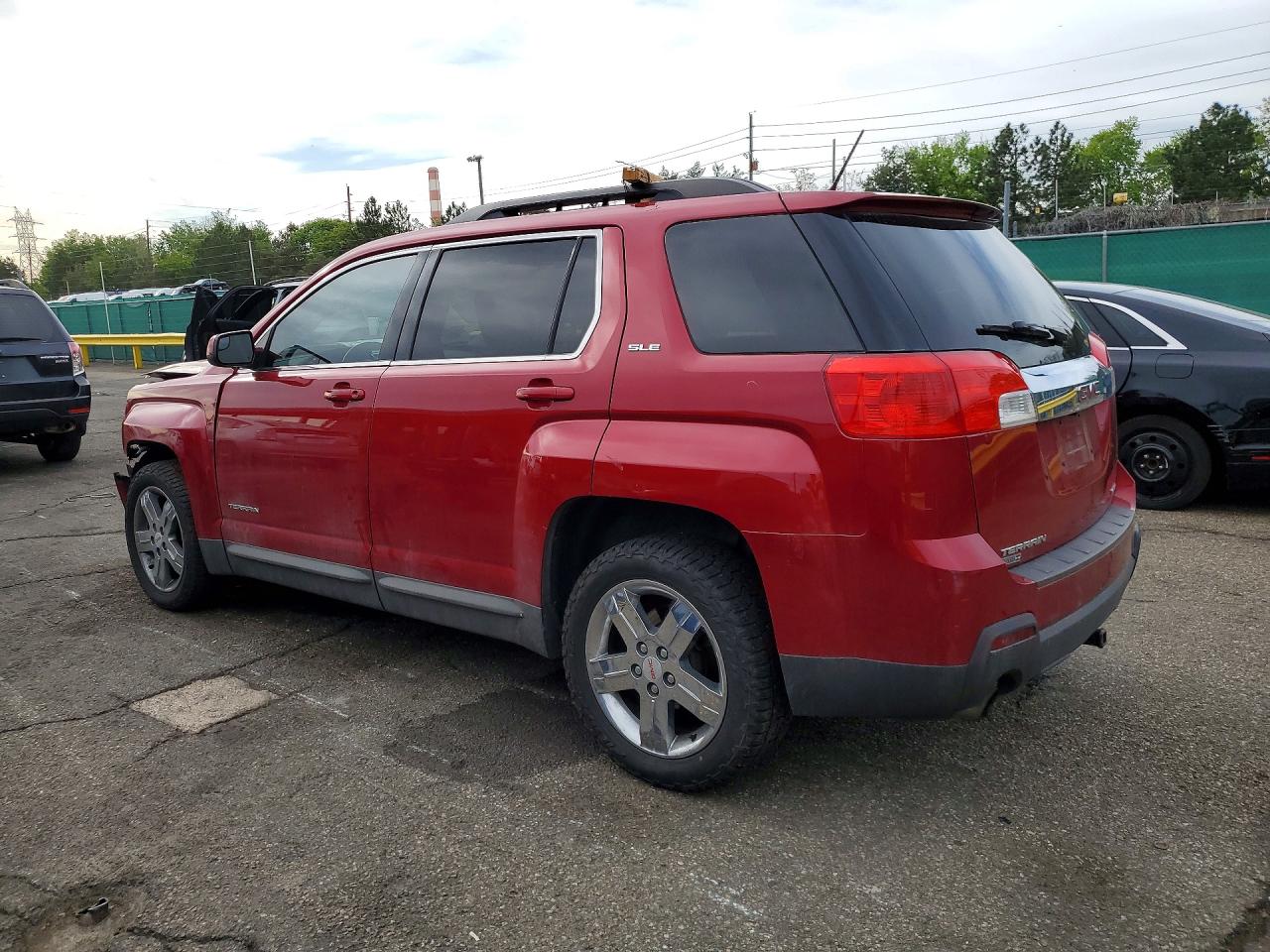 2013 Gmc Terrain Sle Red vin: 2GKFLTE38D6250447