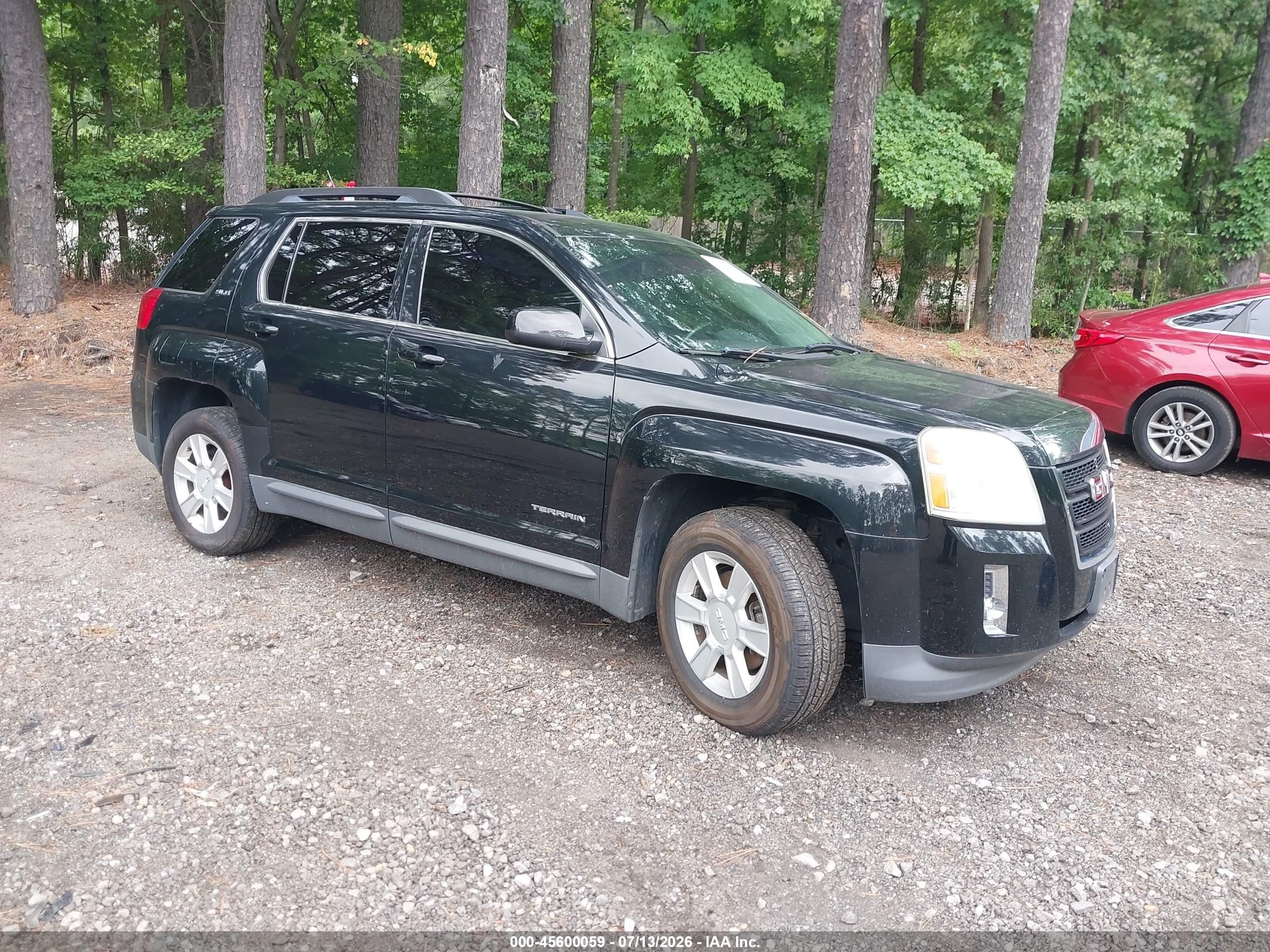 2013 Gmc Terrain Sle-2 Black vin: 2GKFLTE38D6404753