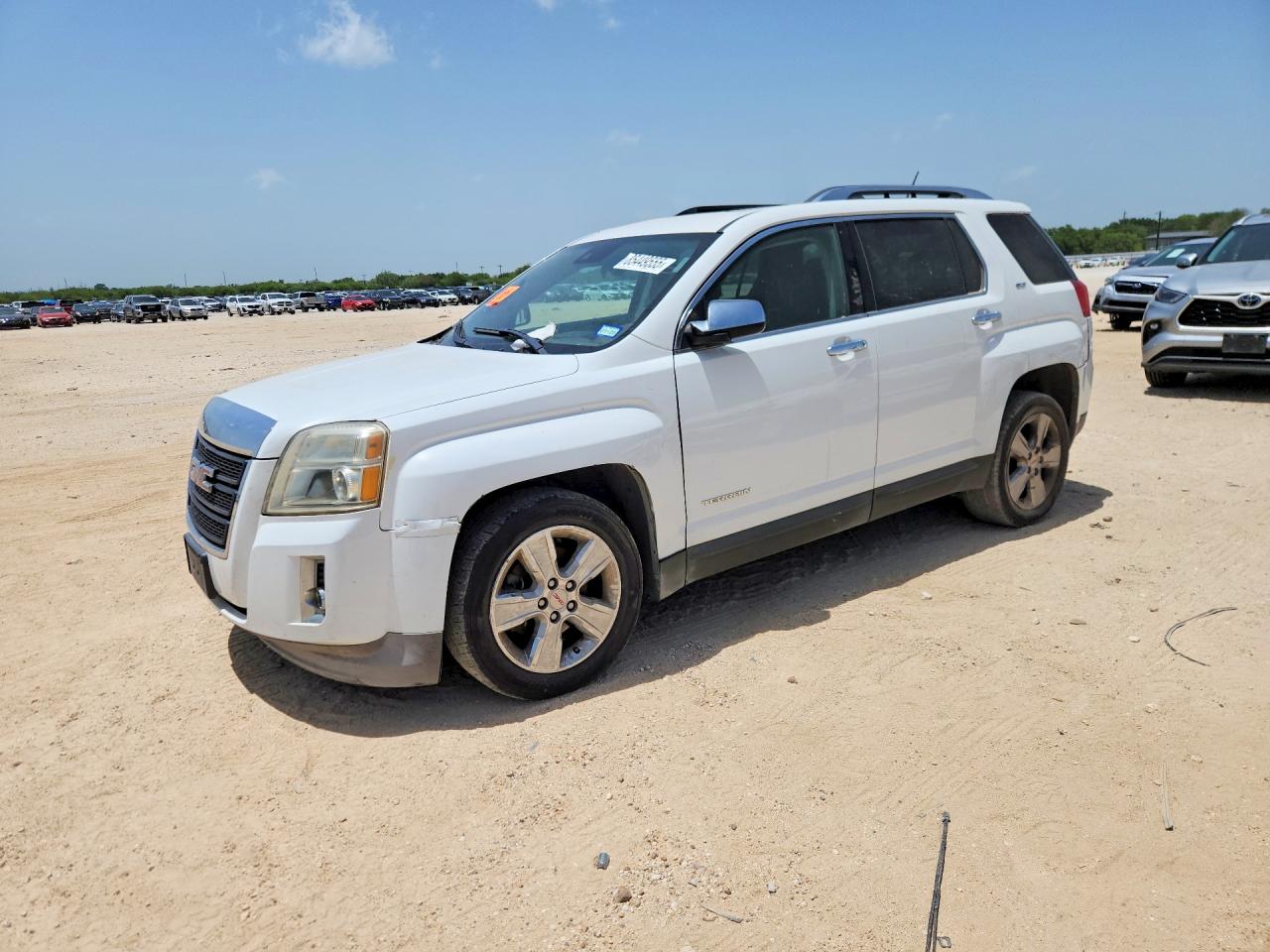 2015 Gmc Terrain Slt White vin: 2GKFLTE38F6156149