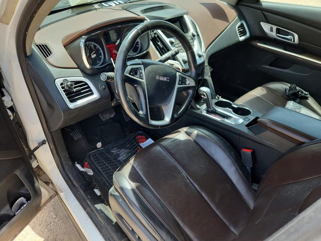 2015 Gmc Terrain Slt White vin: 2GKFLTE38F6156149