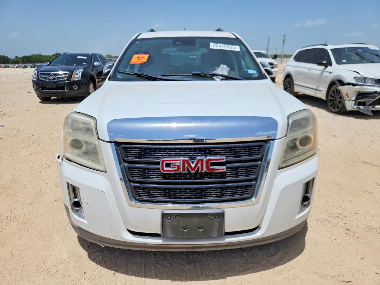 2015 Gmc Terrain Slt White vin: 2GKFLTE38F6156149