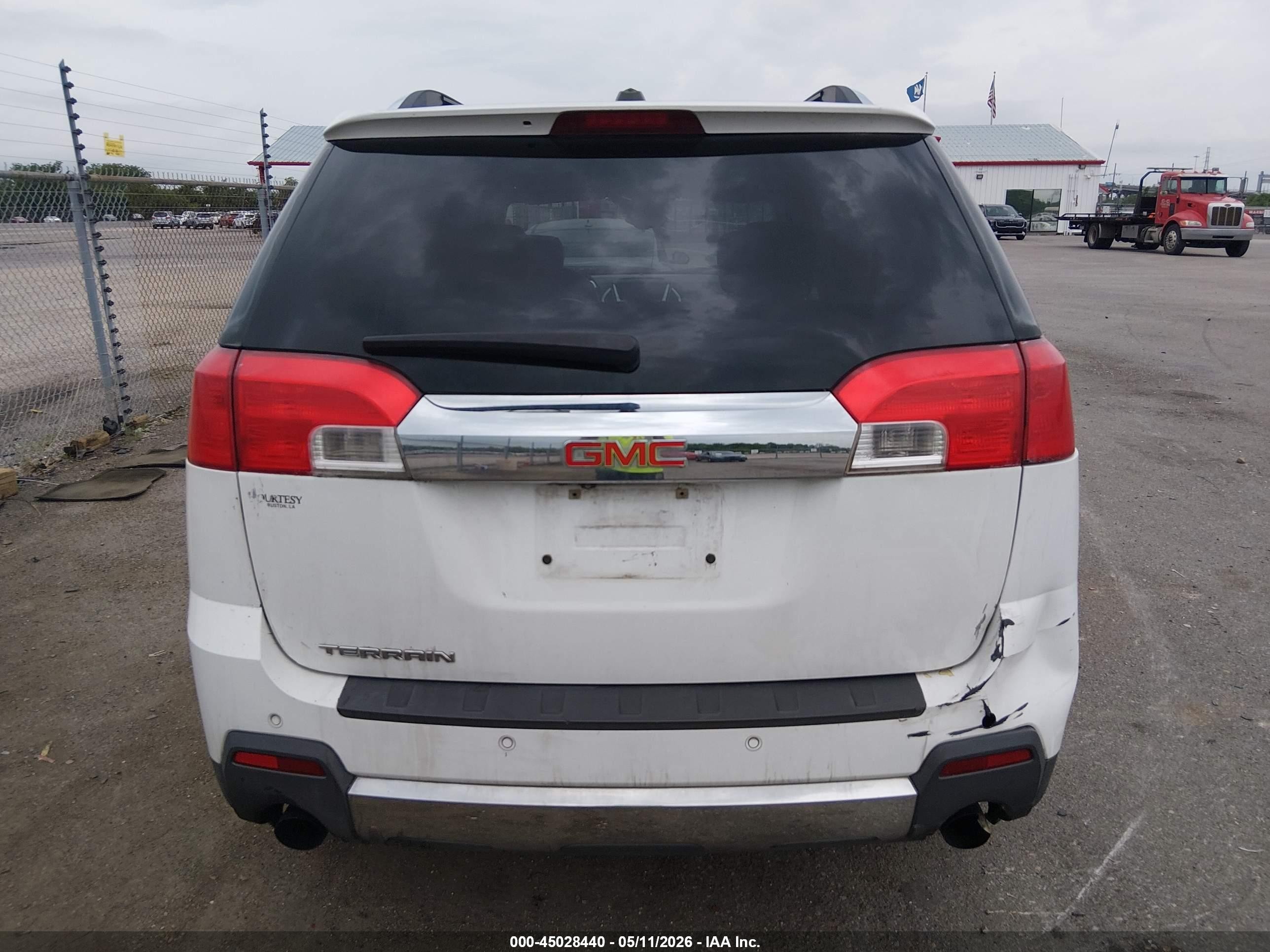2015 Gmc Terrain Slt-2 White vin: 2GKFLTE38F6188230