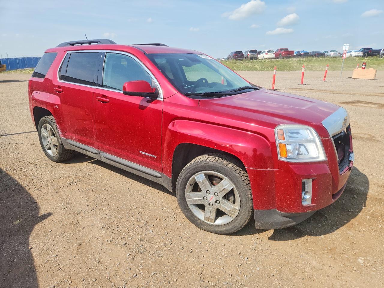 2013 Gmc Terrain Sle Красный vin: 2GKFLTE39D6173216