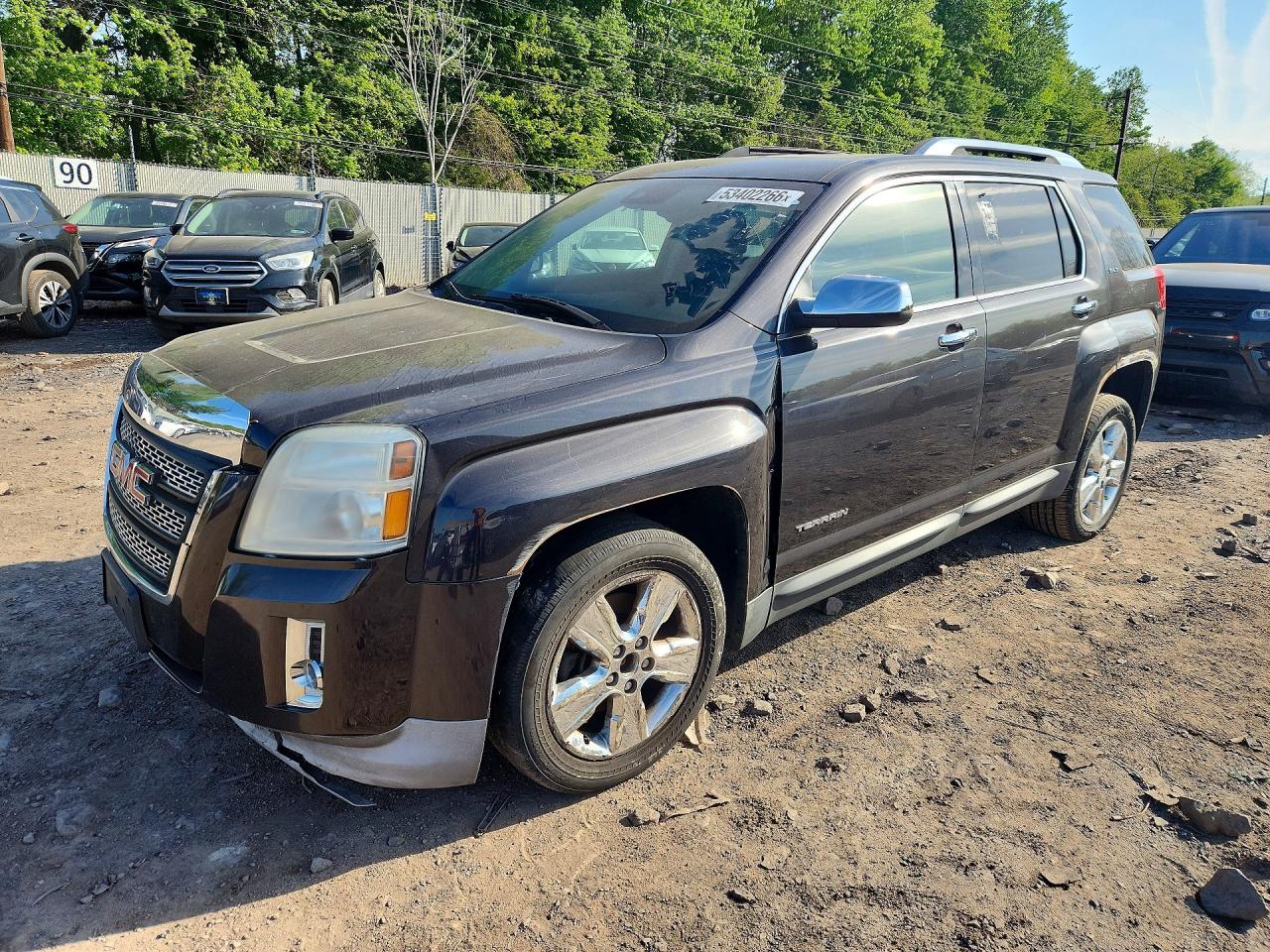 2015 Gmc Terrain Slt Серый vin: 2GKFLTE39F6158315
