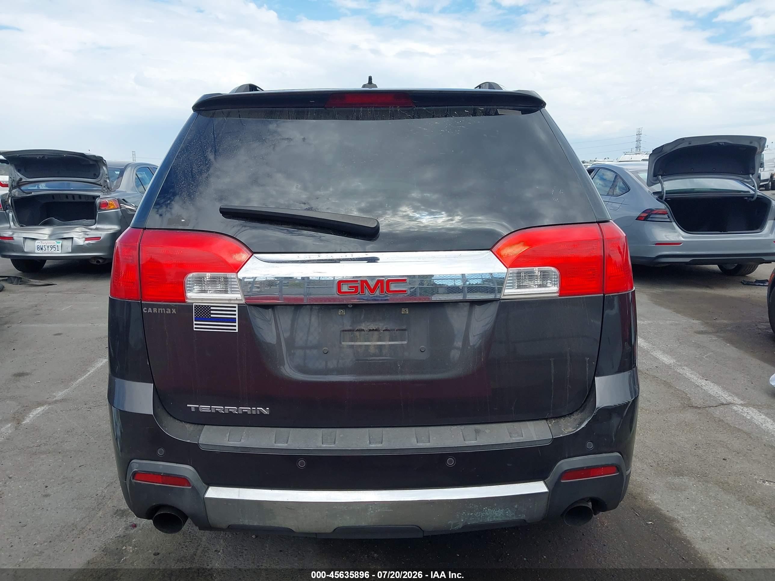2015 Gmc Terrain Slt-2 White vin: 2GKFLTE39F6274999