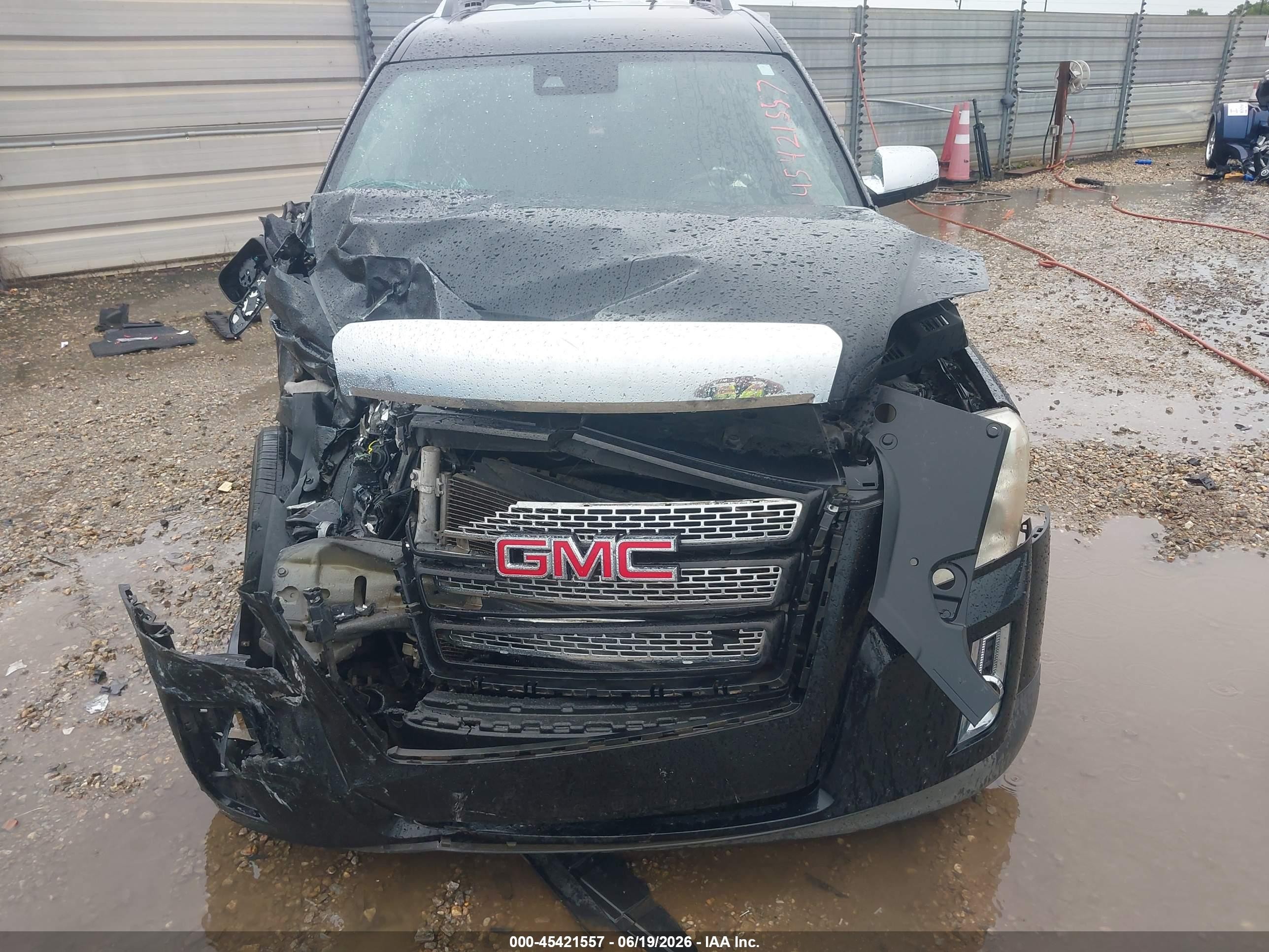 2015 Gmc Terrain Slt-2 Черный vin: 2GKFLTE39F6295335