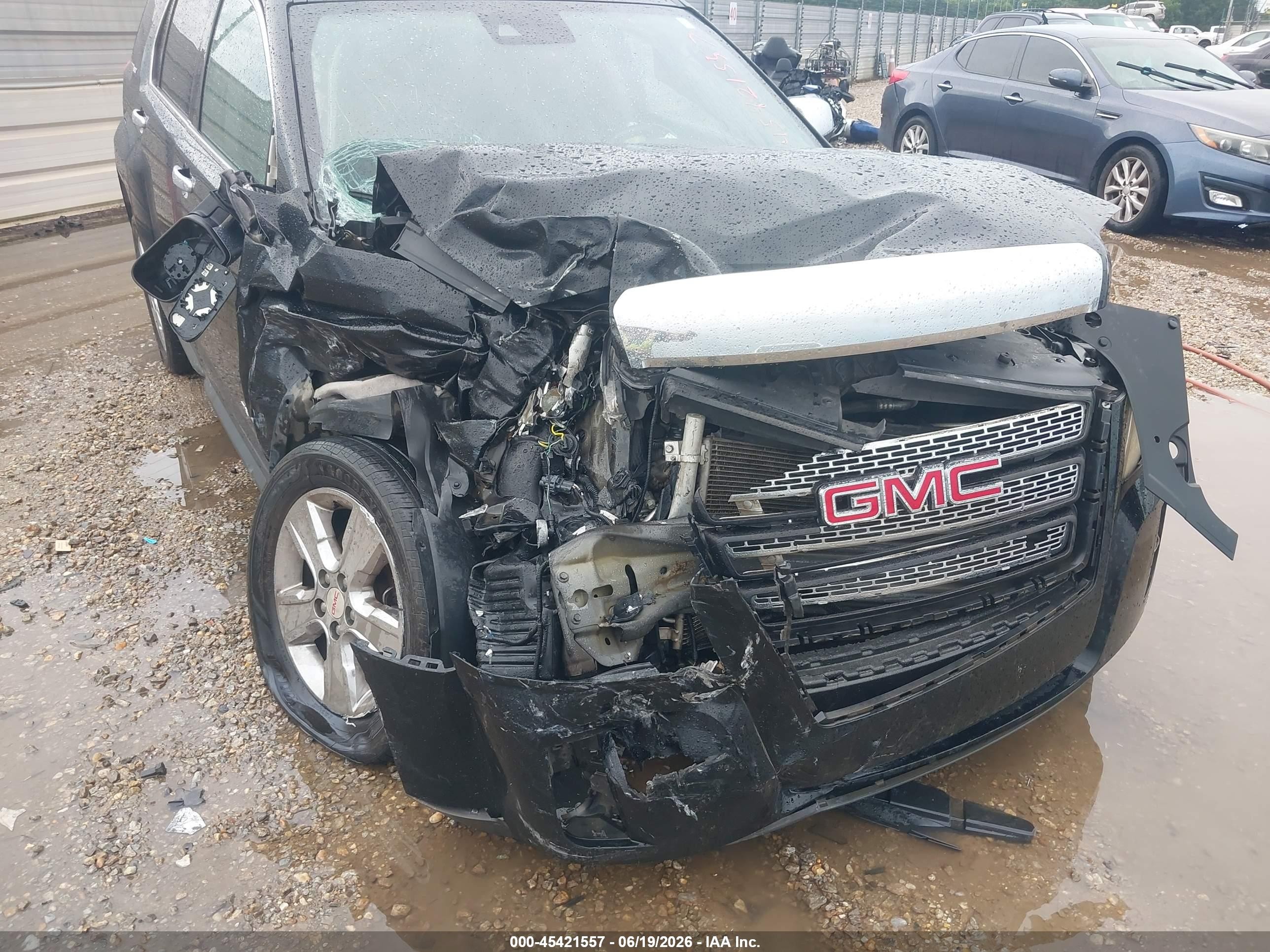 2015 Gmc Terrain Slt-2 Черный vin: 2GKFLTE39F6295335
